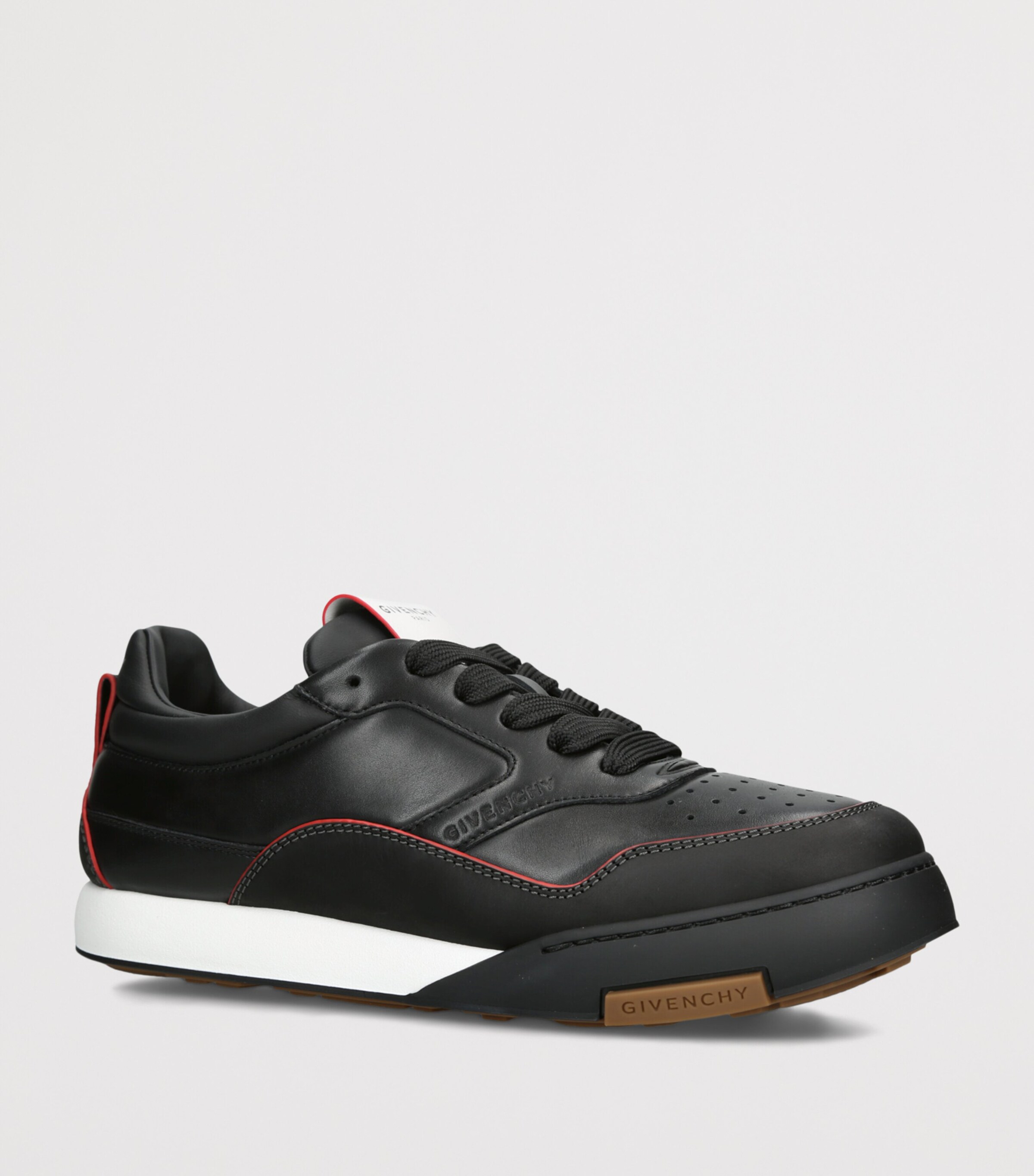 Givenchy Leather Yard Sneakers Black/comb Image 2