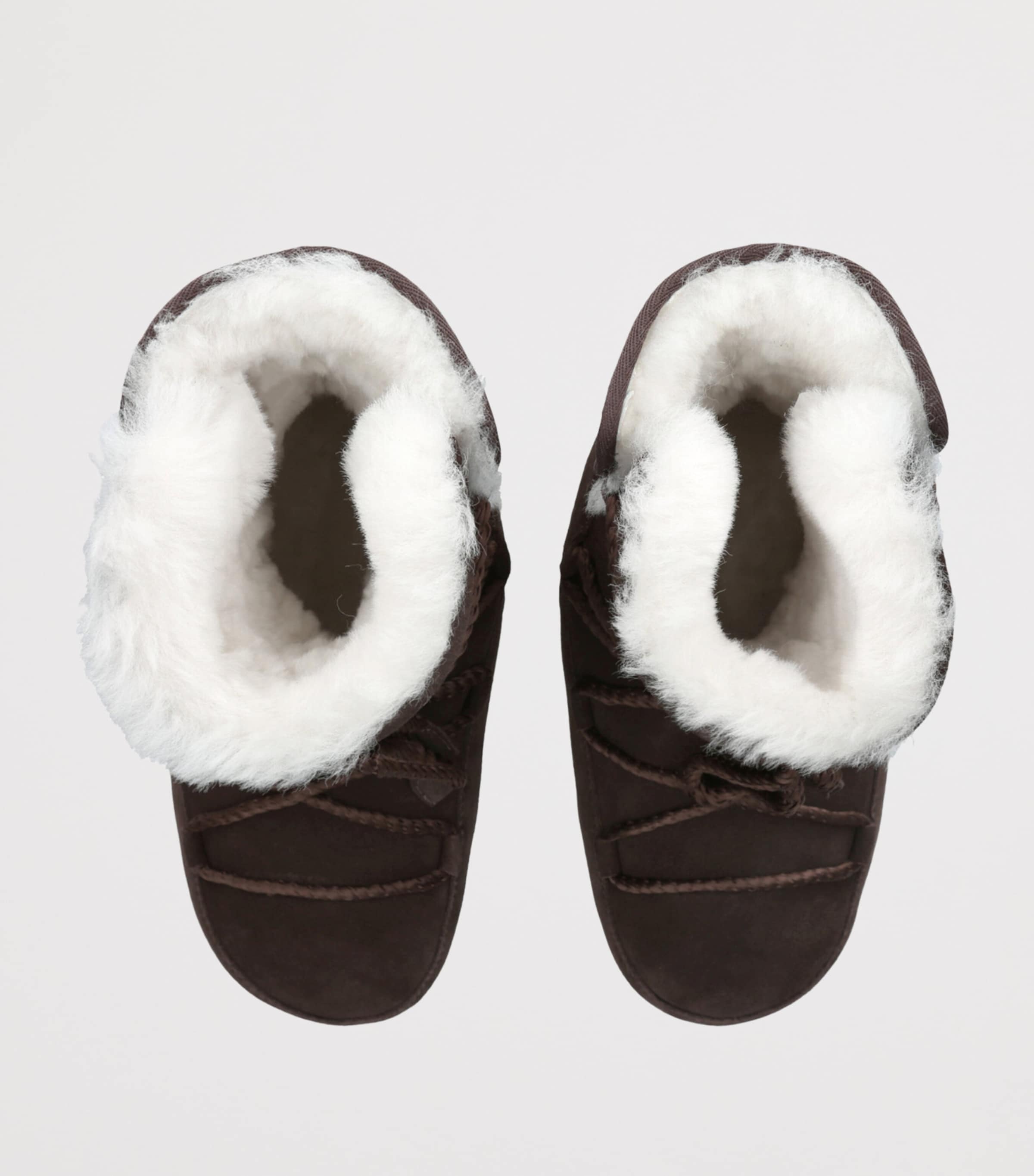 Suede EVX Ankle Boots DARK BROWN Image 4