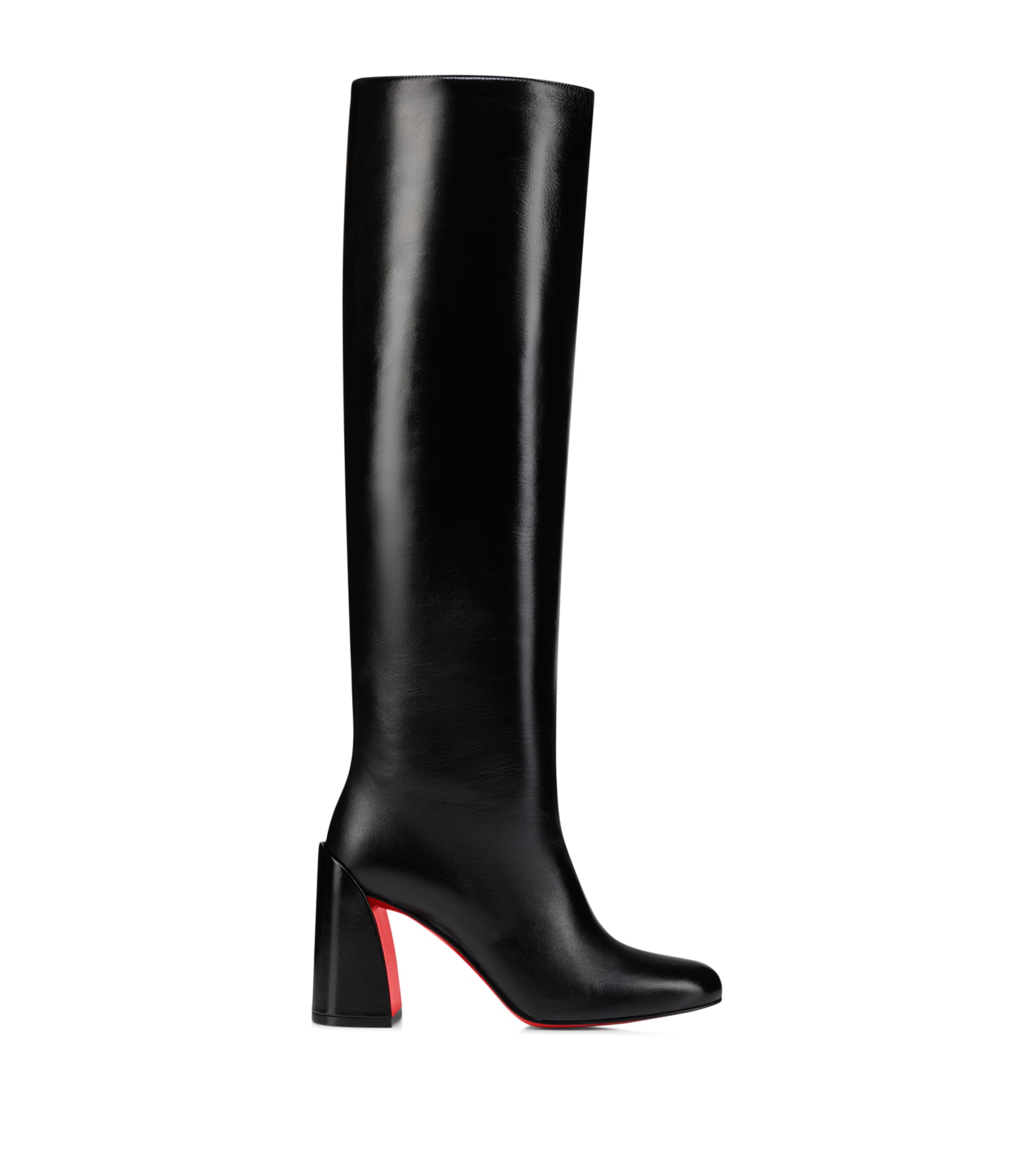 Janitta Leather Knee-High Boots 85 BK01 Image 1