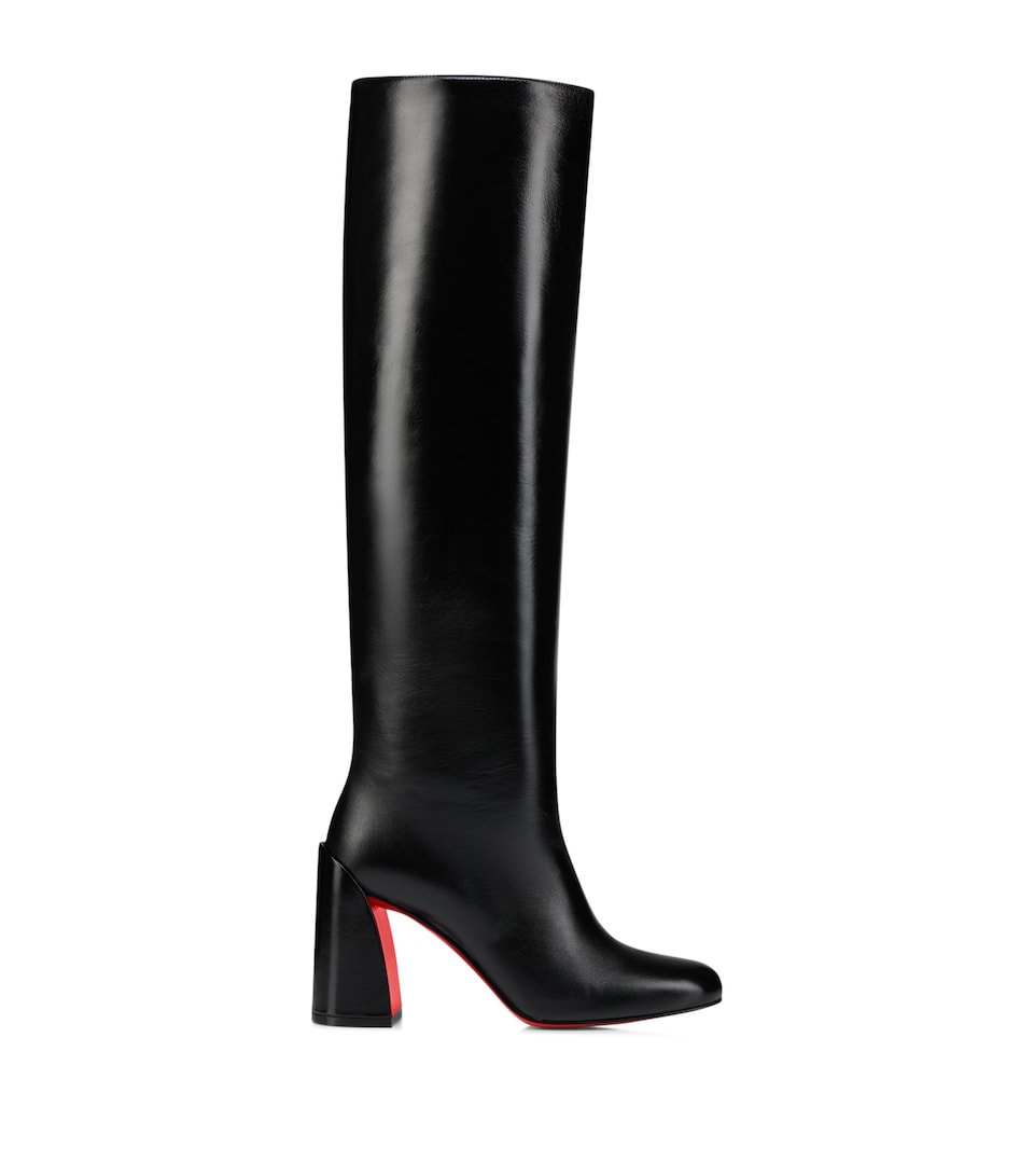 Janitta Leather Knee-High Boots 85