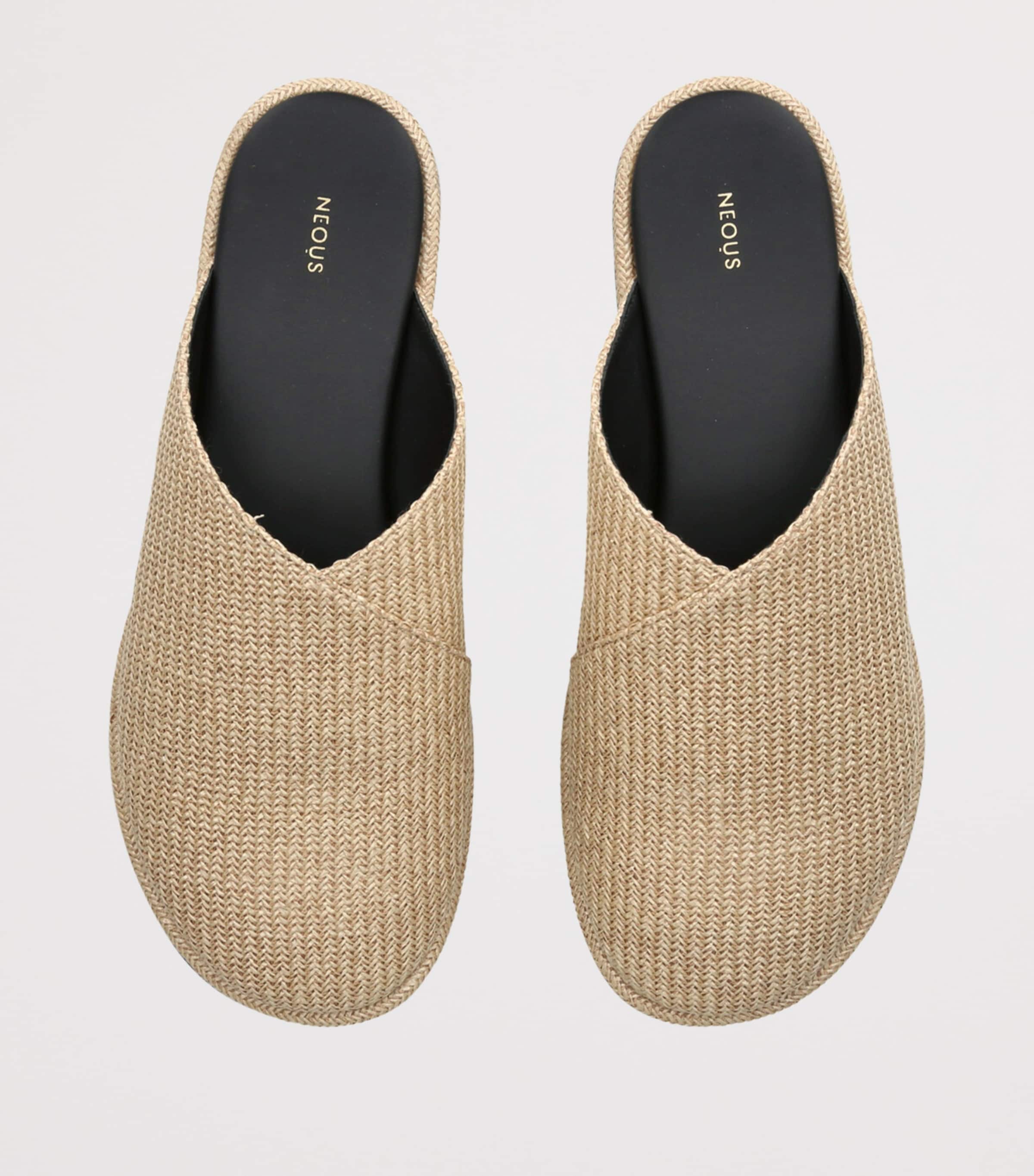 Raffia Atik Slides BEIGE Image 4
