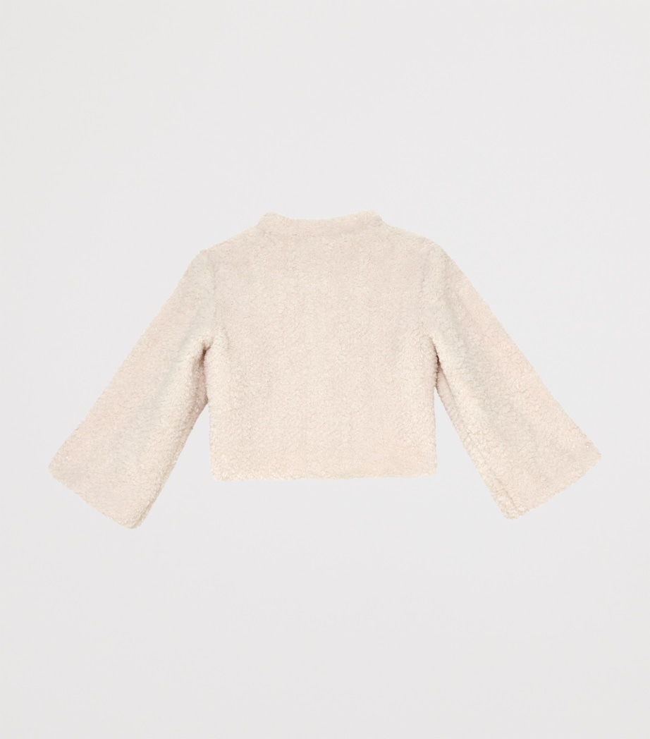 Fleece Elegance Jacket (2-11 Years) MILK Image 2