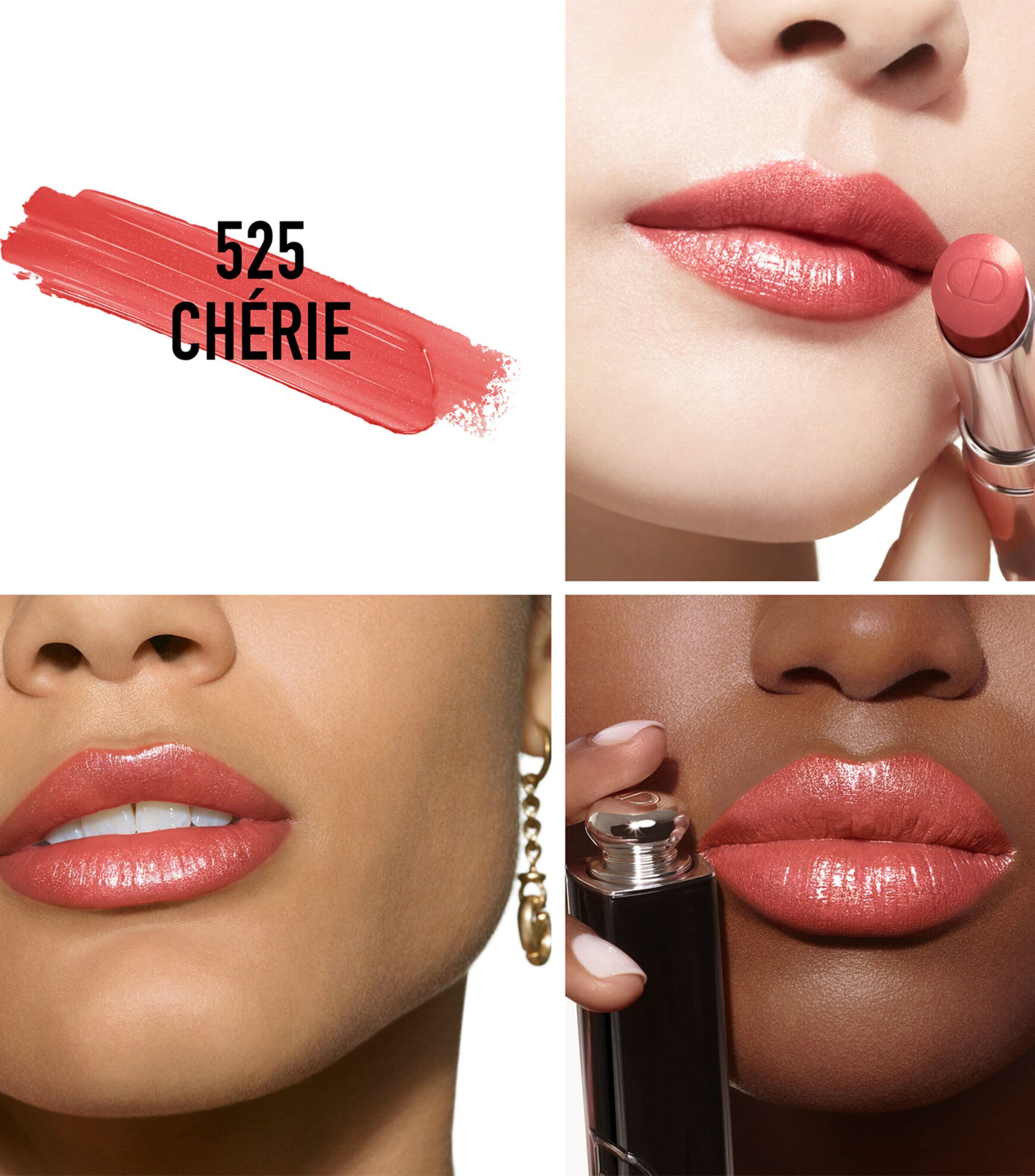 Dior Addict Shine Lipstick 525 CHERIE Image 2