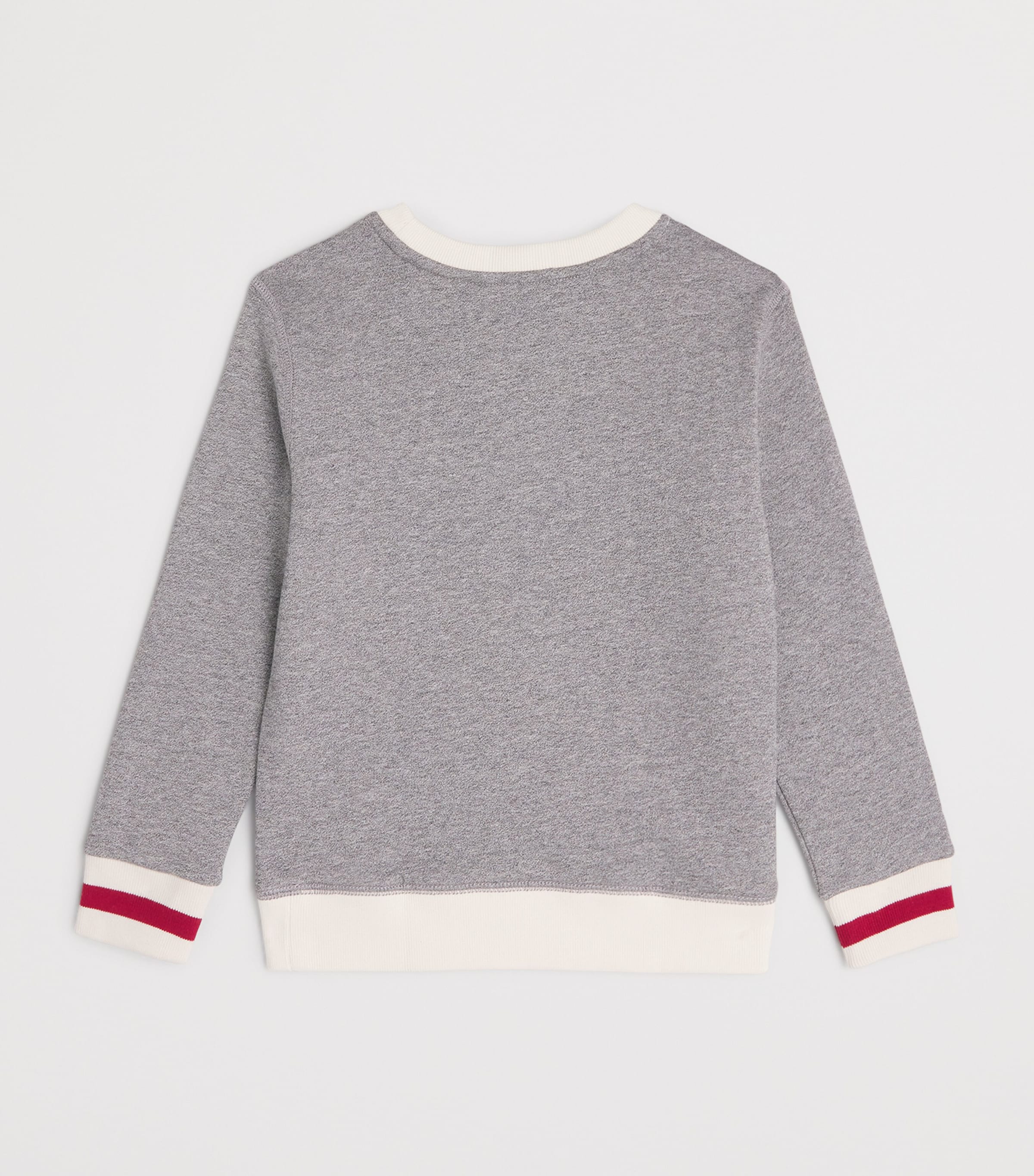 Ralph Lauren Kids Cotton-Blend Polo Bear Sweatshirt (6-14 Years) Grey Image 2