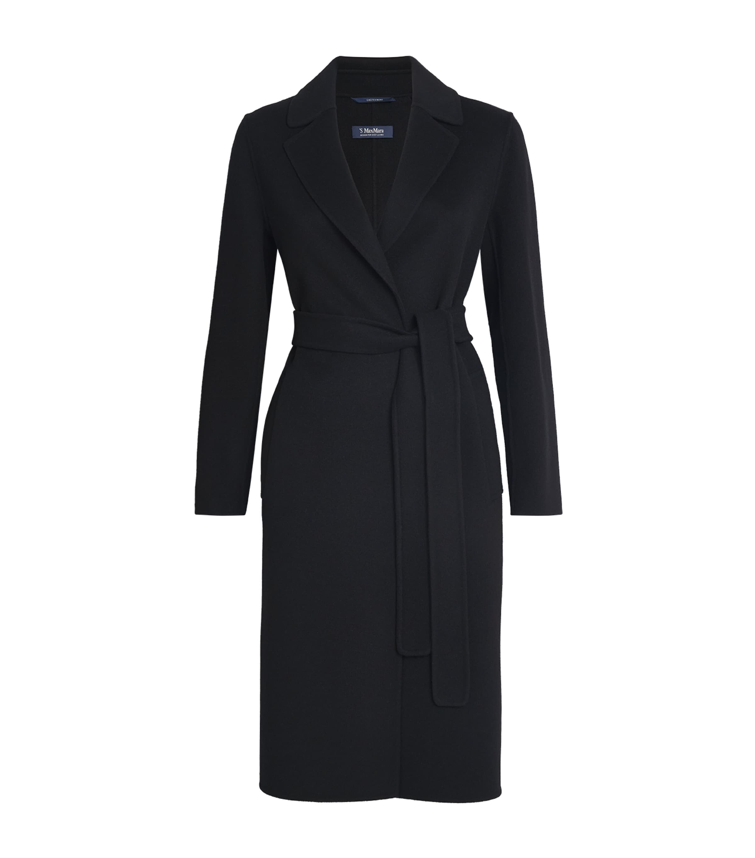 MAX MARA VIRGIN WOOL WRAP COAT