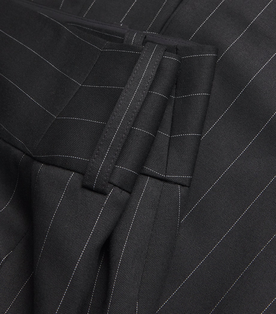 Olivia Wide-Leg Trousers G980 BLACK/OFF WHITE Image 5