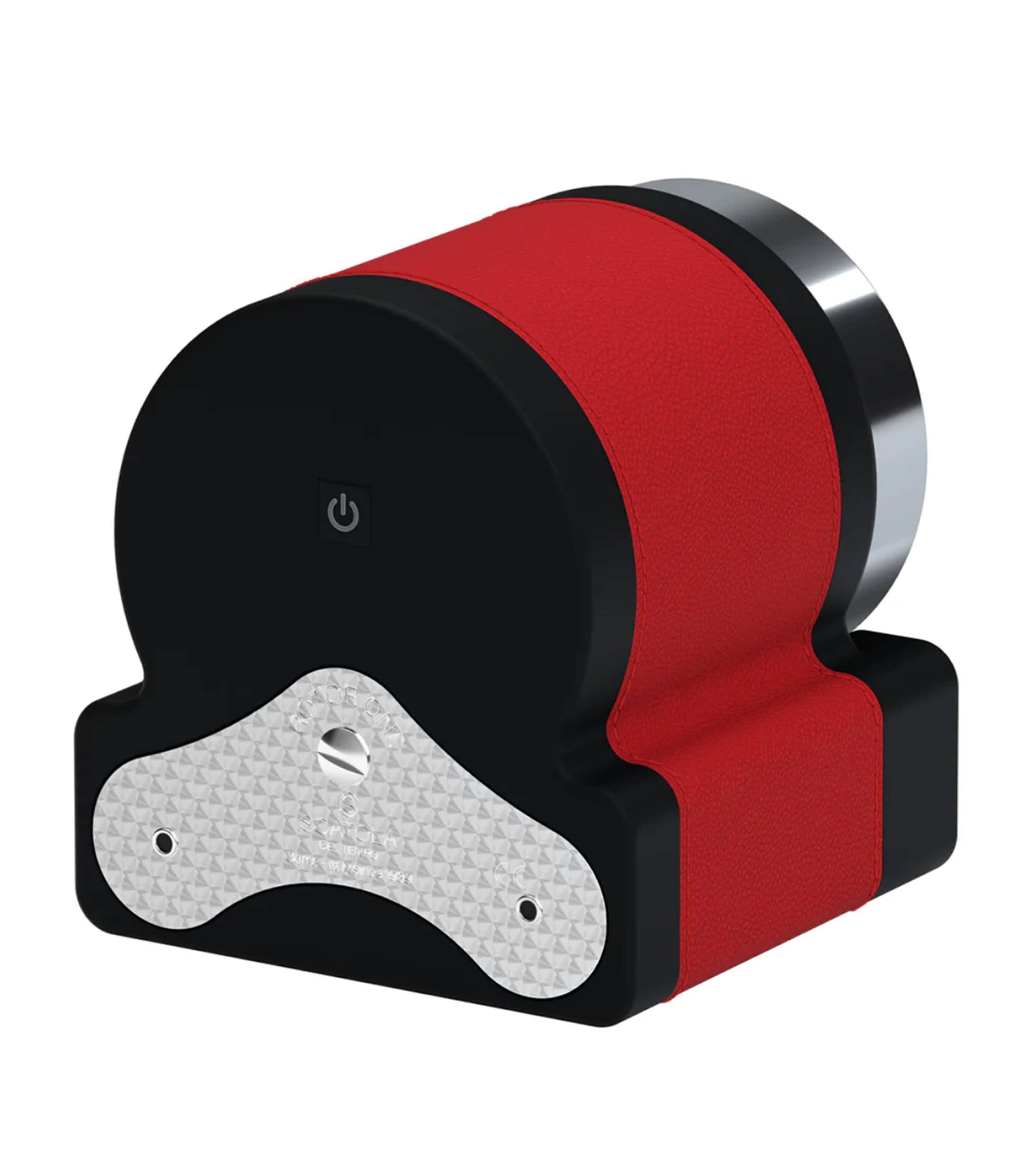 Scatola Del Tempo Leather Rotor One Automatic Watch Winder Red Image 3