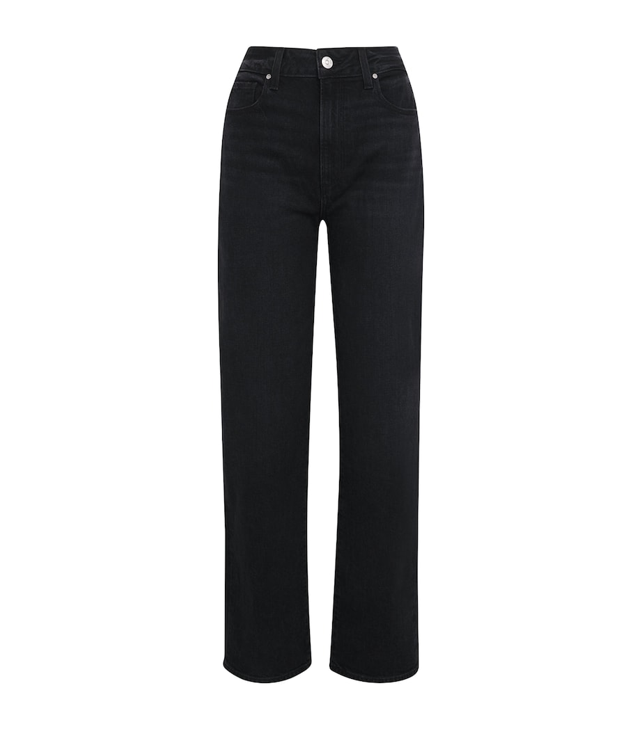 Stevie High-Rise Straight Jeans BLACK VOID Image 1