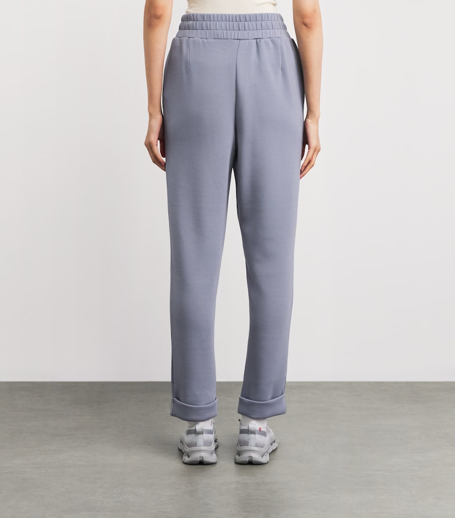 Varley Womens The Slim Cuff Sweatpants Wind Blue Image 5