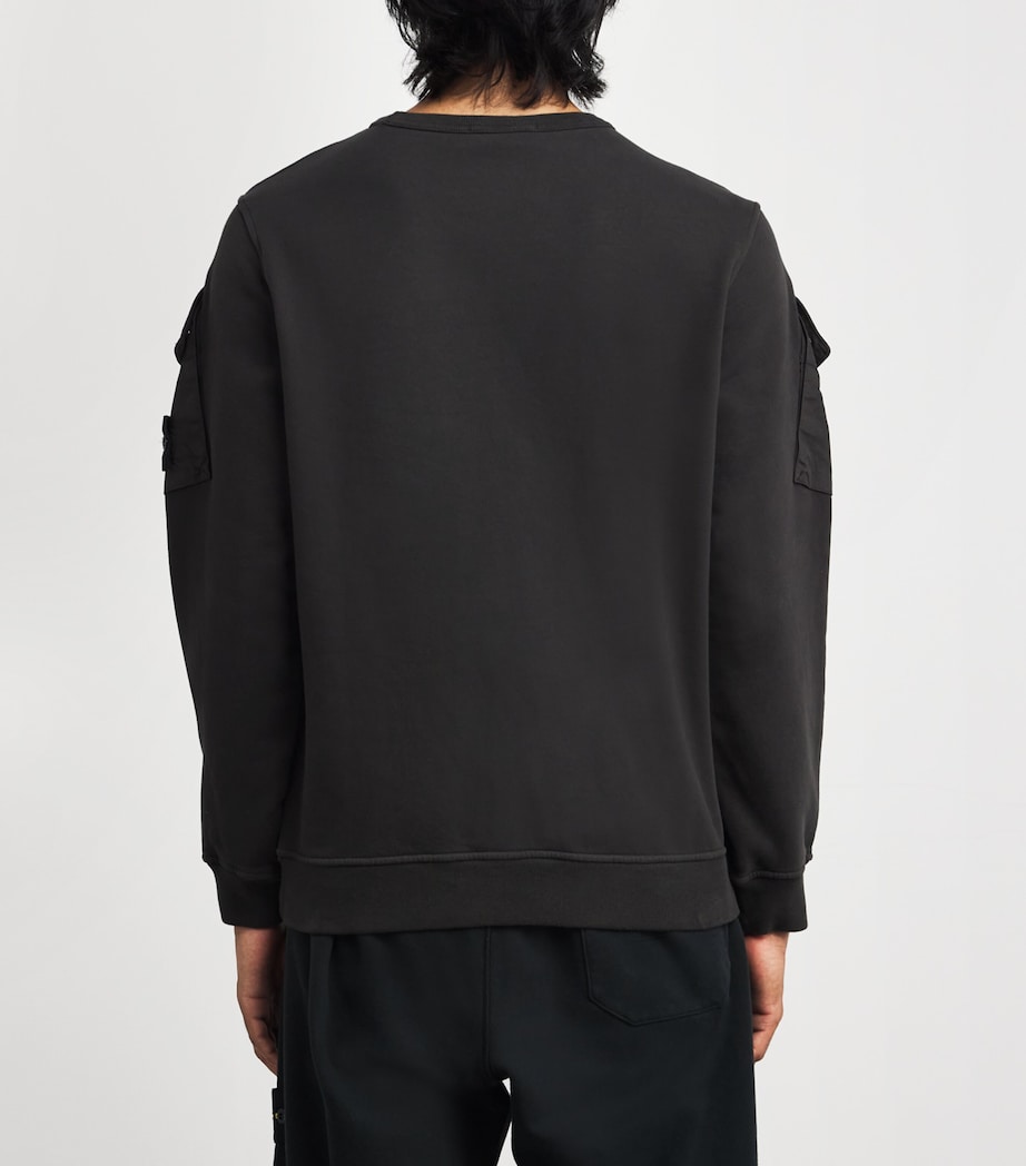 Organic Cotton Utility-Pocket Sweatshirt V0062 Image 4