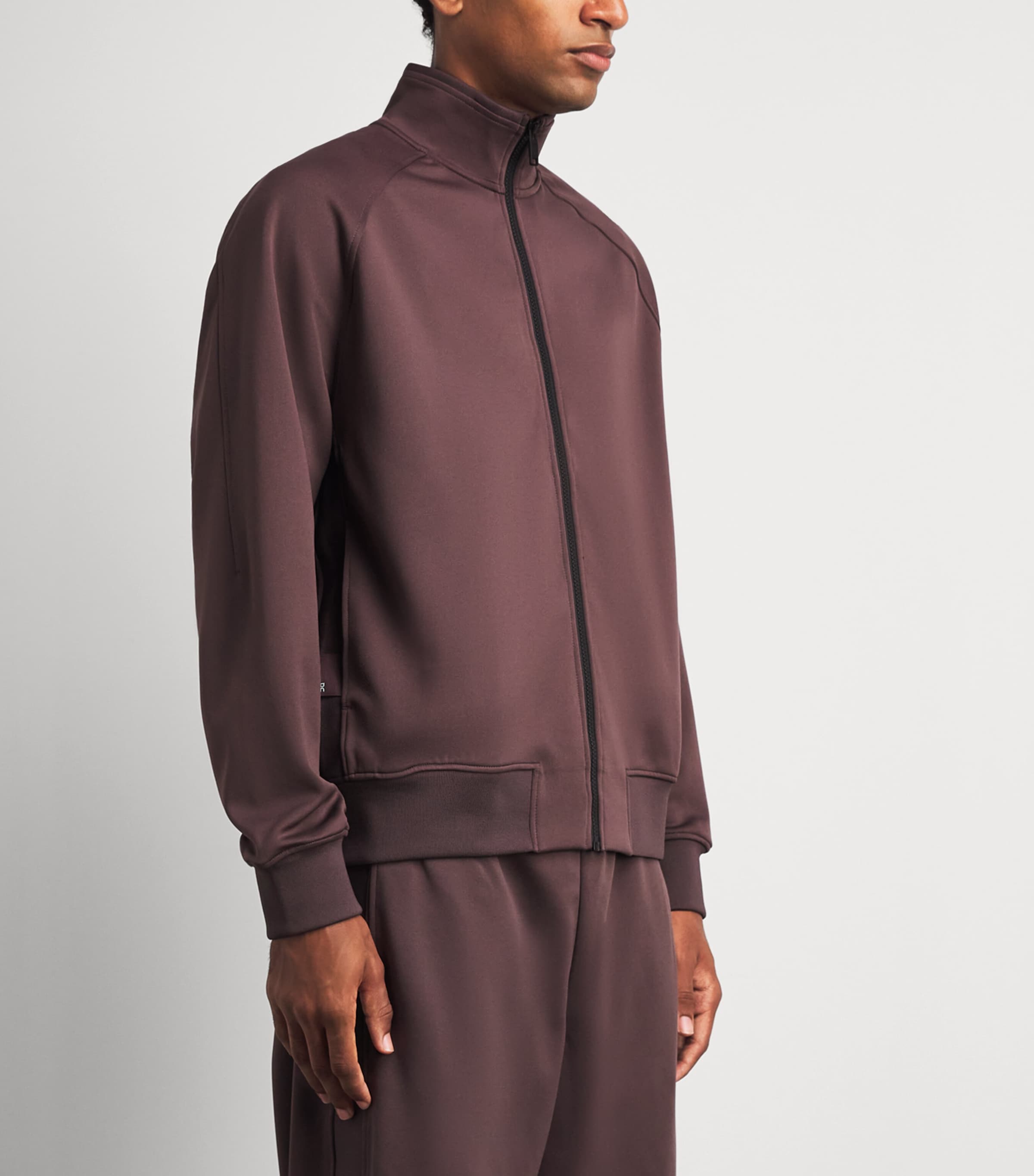 On Mens Courtside Track Jacket Mulberry Image 4