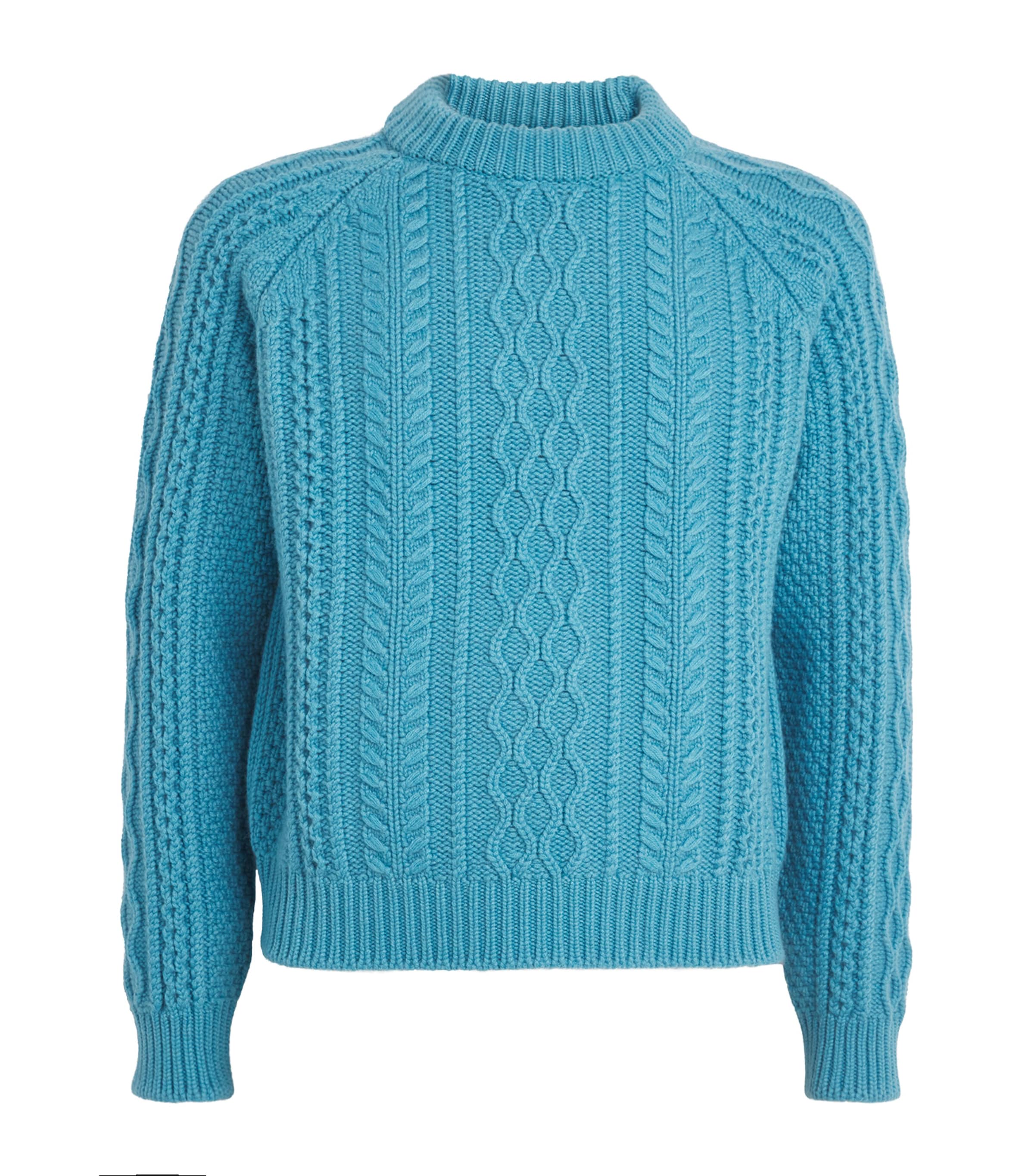 BEGG X CO CASHMERE CABLE-KNIT SWEATER 