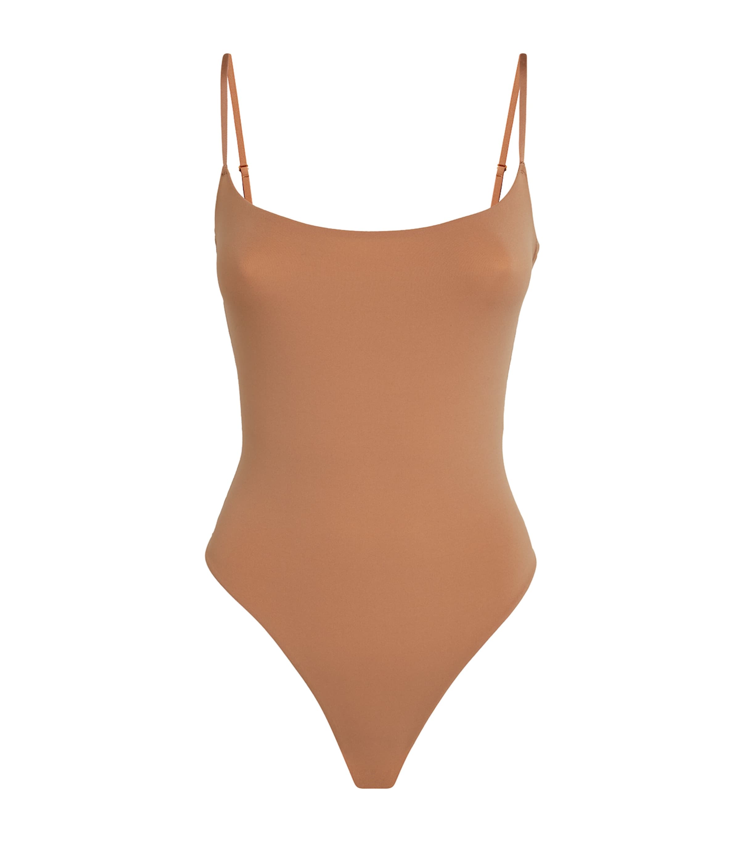 Skims Fits Everybody Cami Bodysuit In Nude