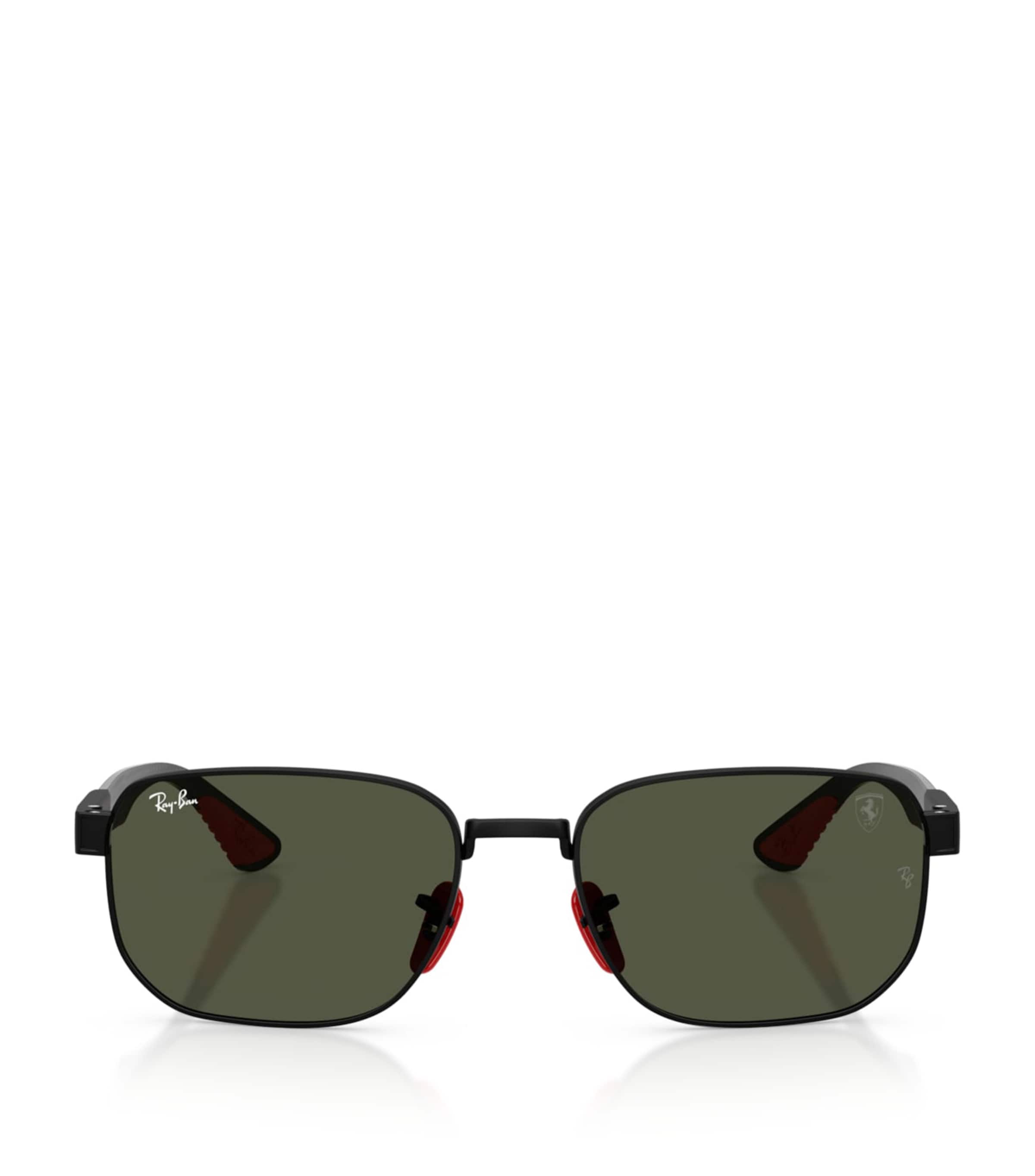 Ray-Ban Scuderia Ferrari Square Sunglasses Black Image 1