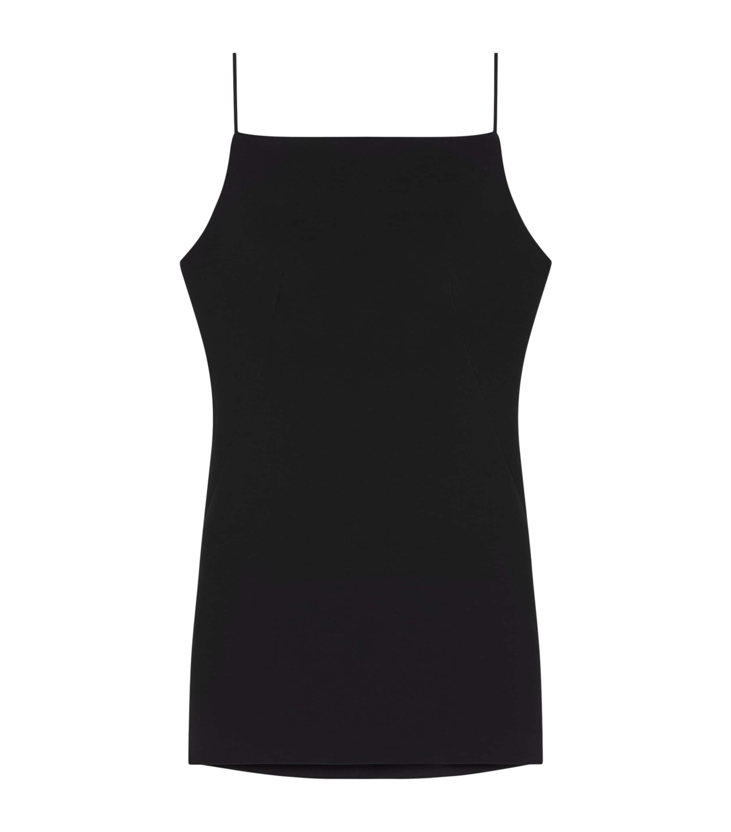 Sliced Mini Dress BLACK Image 1