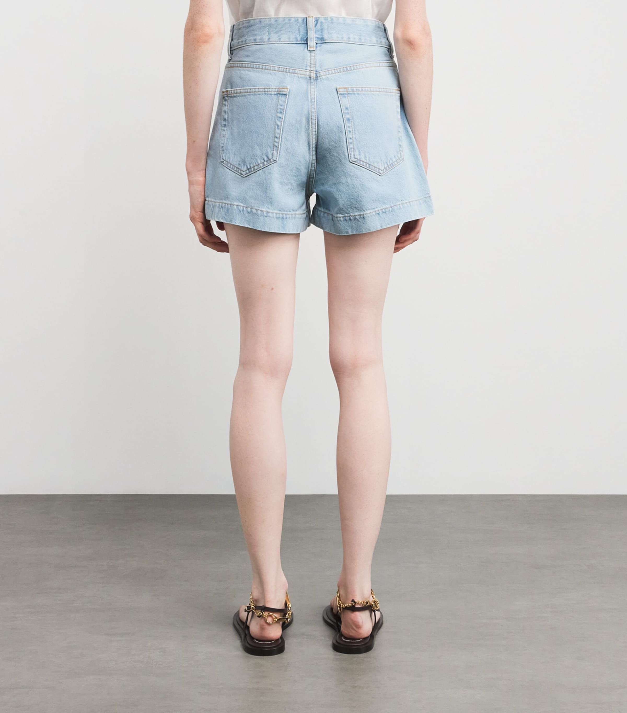 Denim The Charm Shorts NEVER Image 4