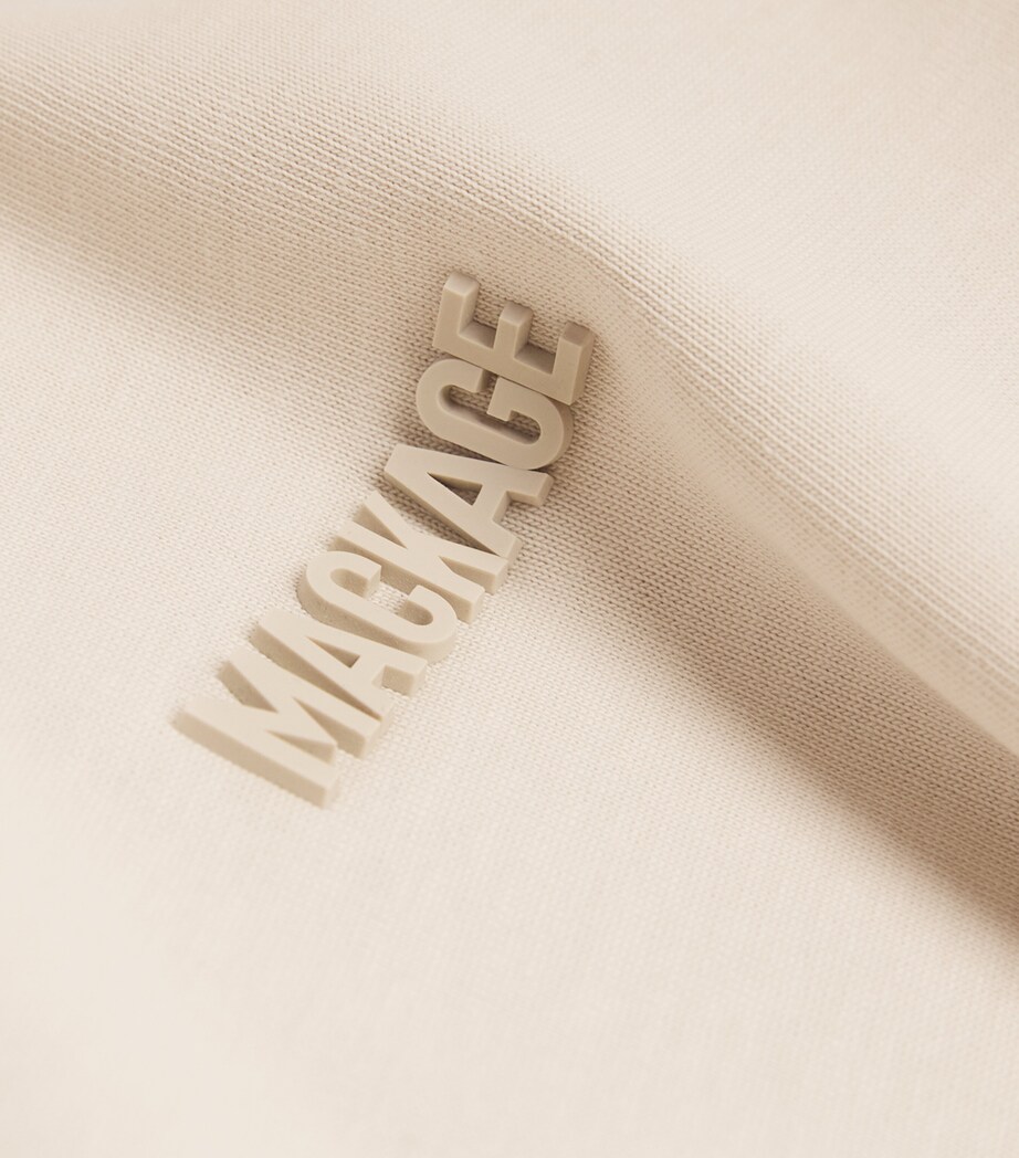 Organic Cotton Tonal Logo T-Shirt C0281 TRENCH Image 5