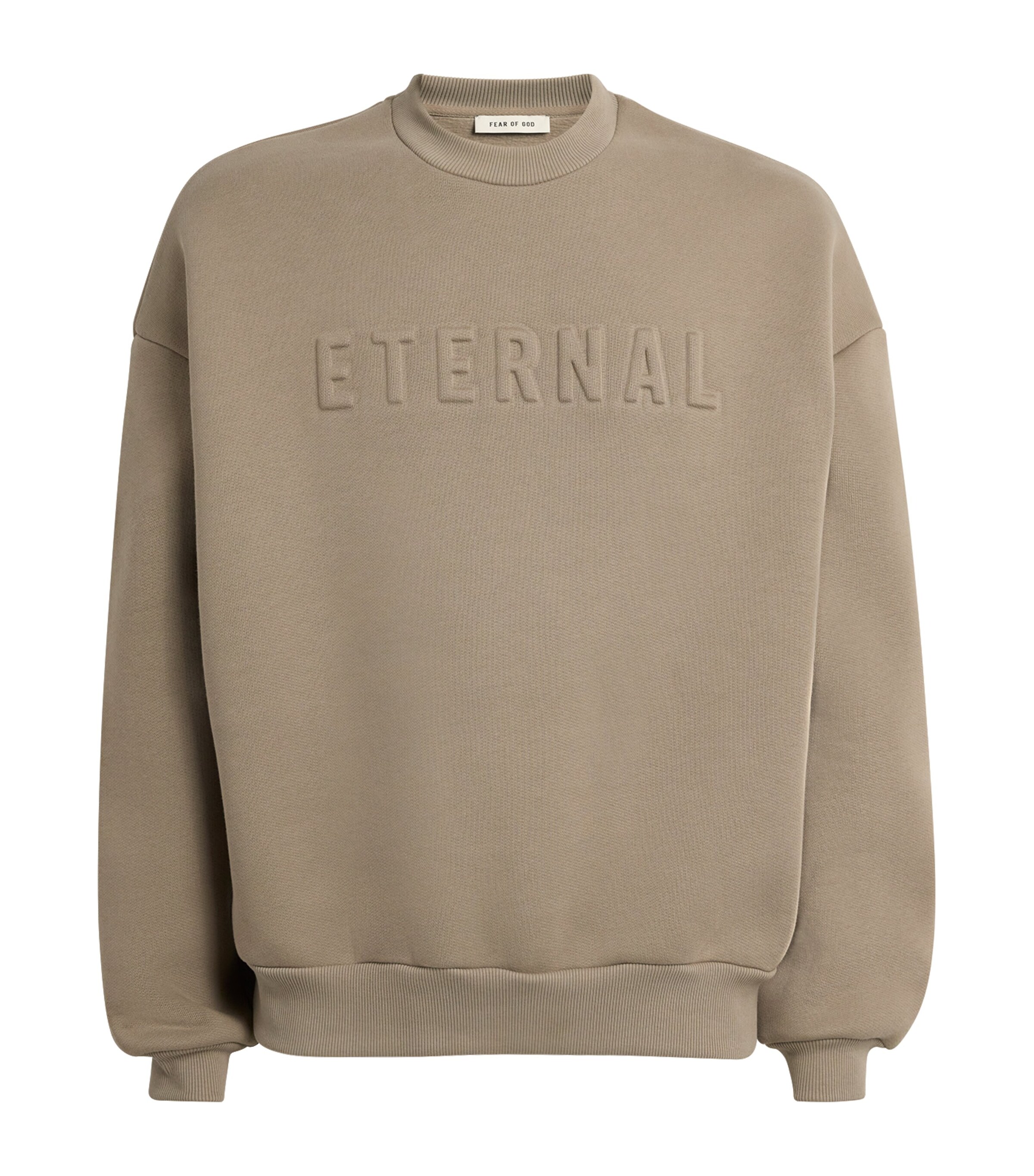 Cotton-Blend Eternal Sweatshirt DUSTY BEIGE Image 1