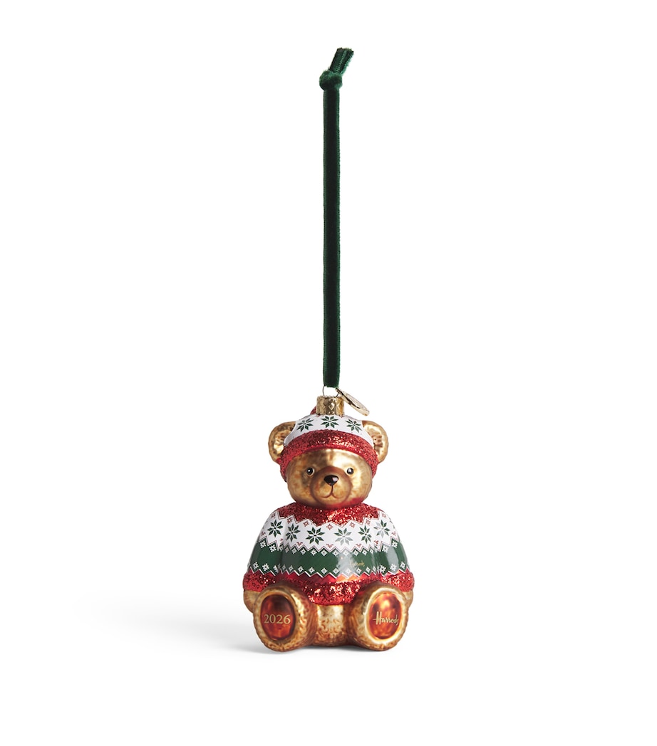 Harrods Henry Bear Tree Decoration Image 1