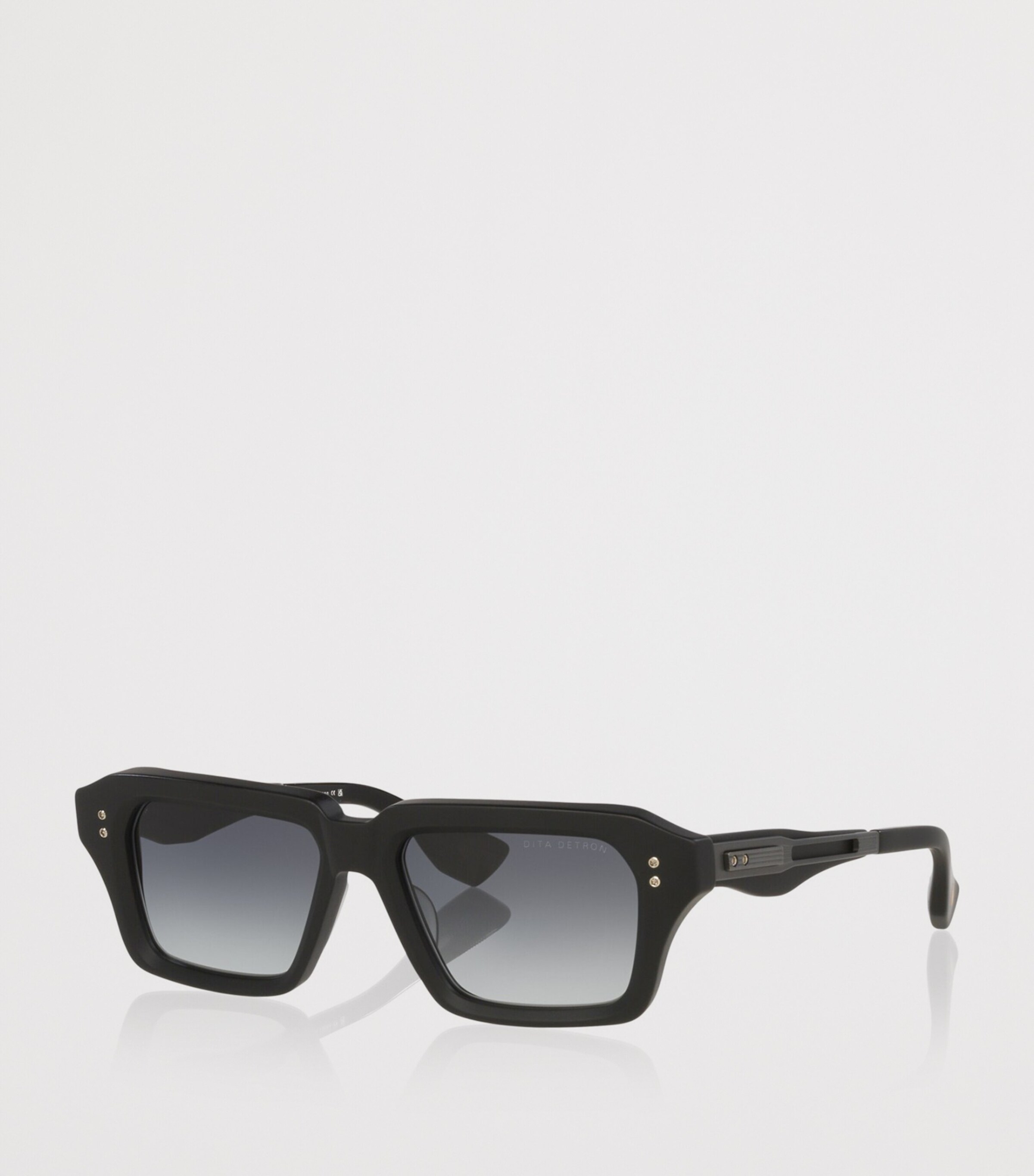 DITA Detron Square Sunglasses Black Image 2