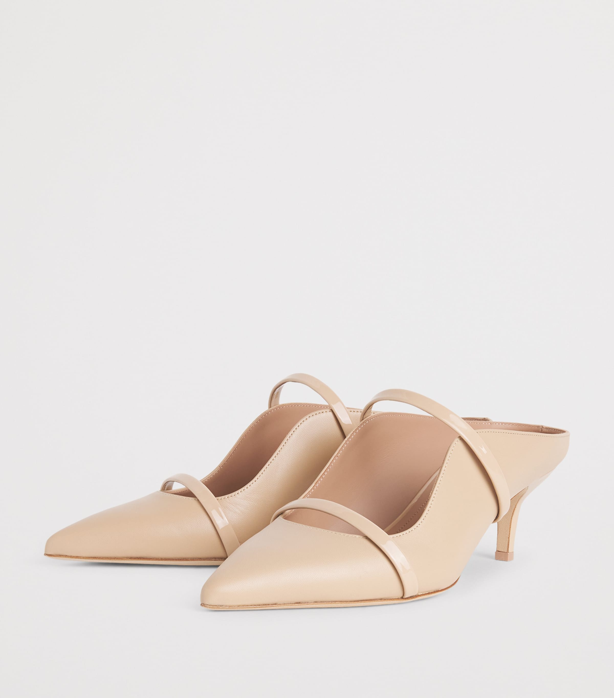 Malone Souliers Leather Maureen Mules 45 Buff Image 3
