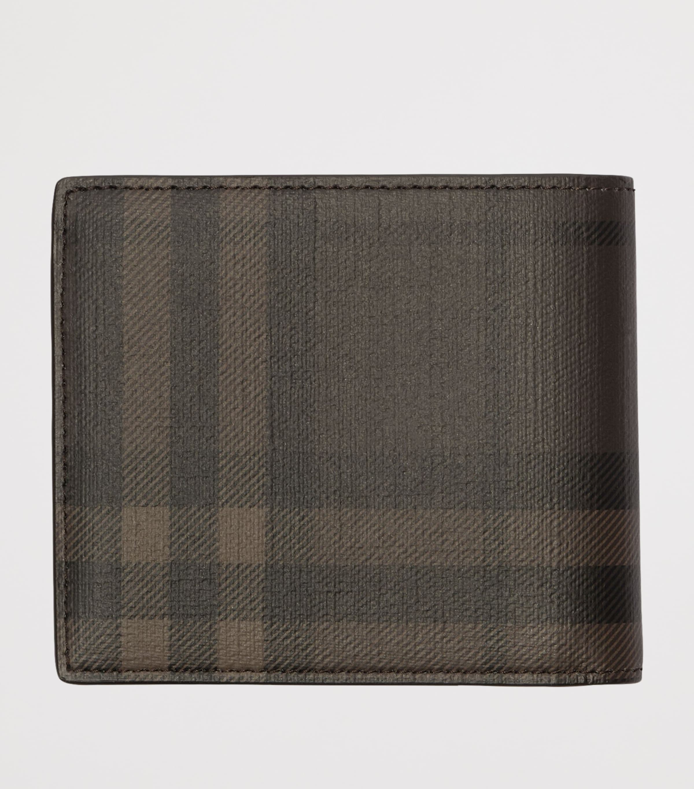 Burberry City Check Bifold Wallet Dark Brown Image 2