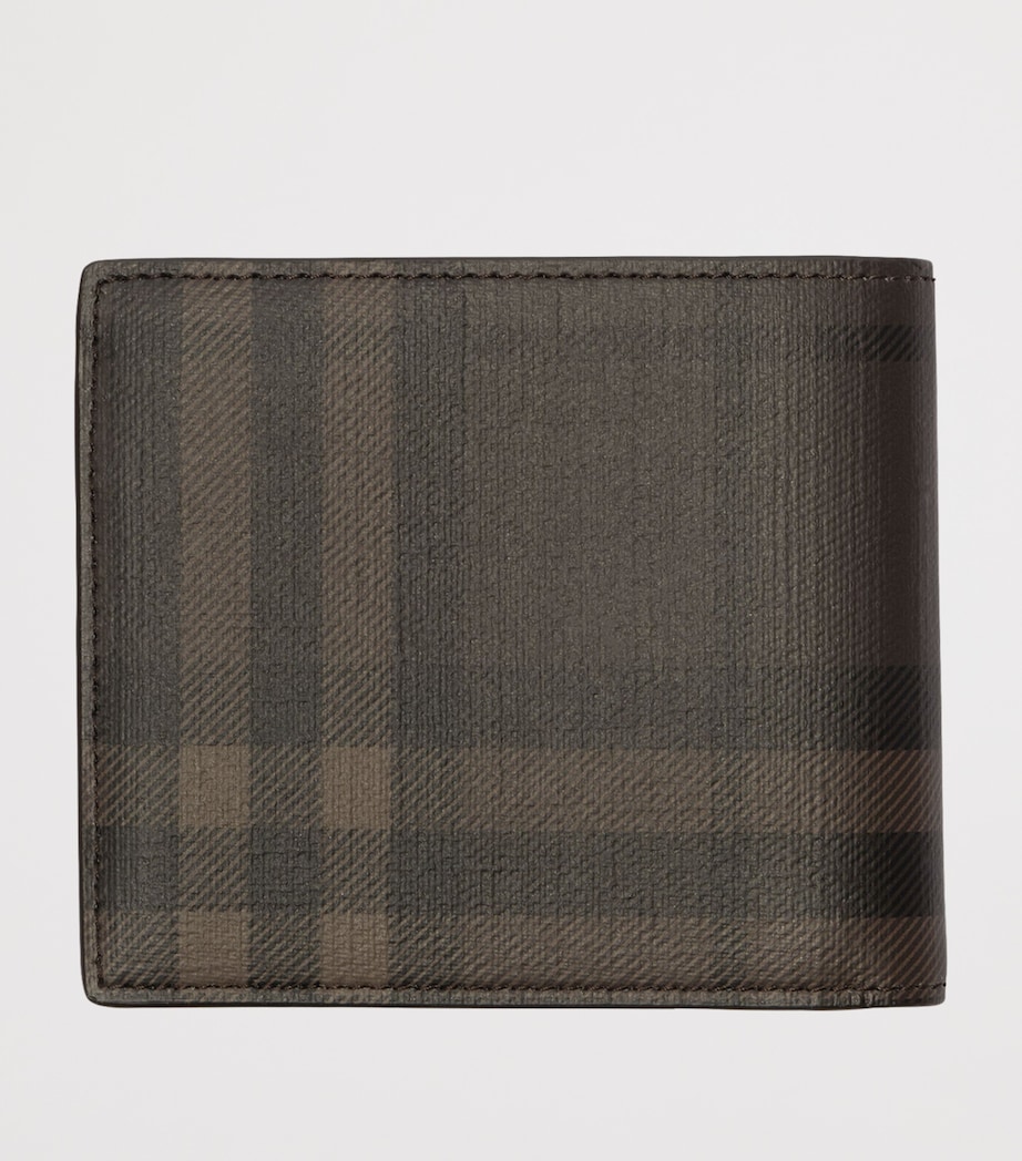 Burberry City Check Bifold Wallet Dark Brown Image 2