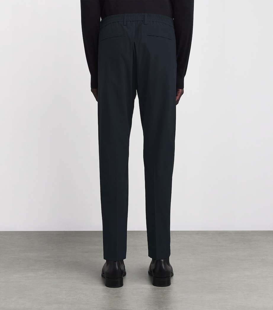 Water-Repellent Trousers 49_VERY DARK NAVY Image 4