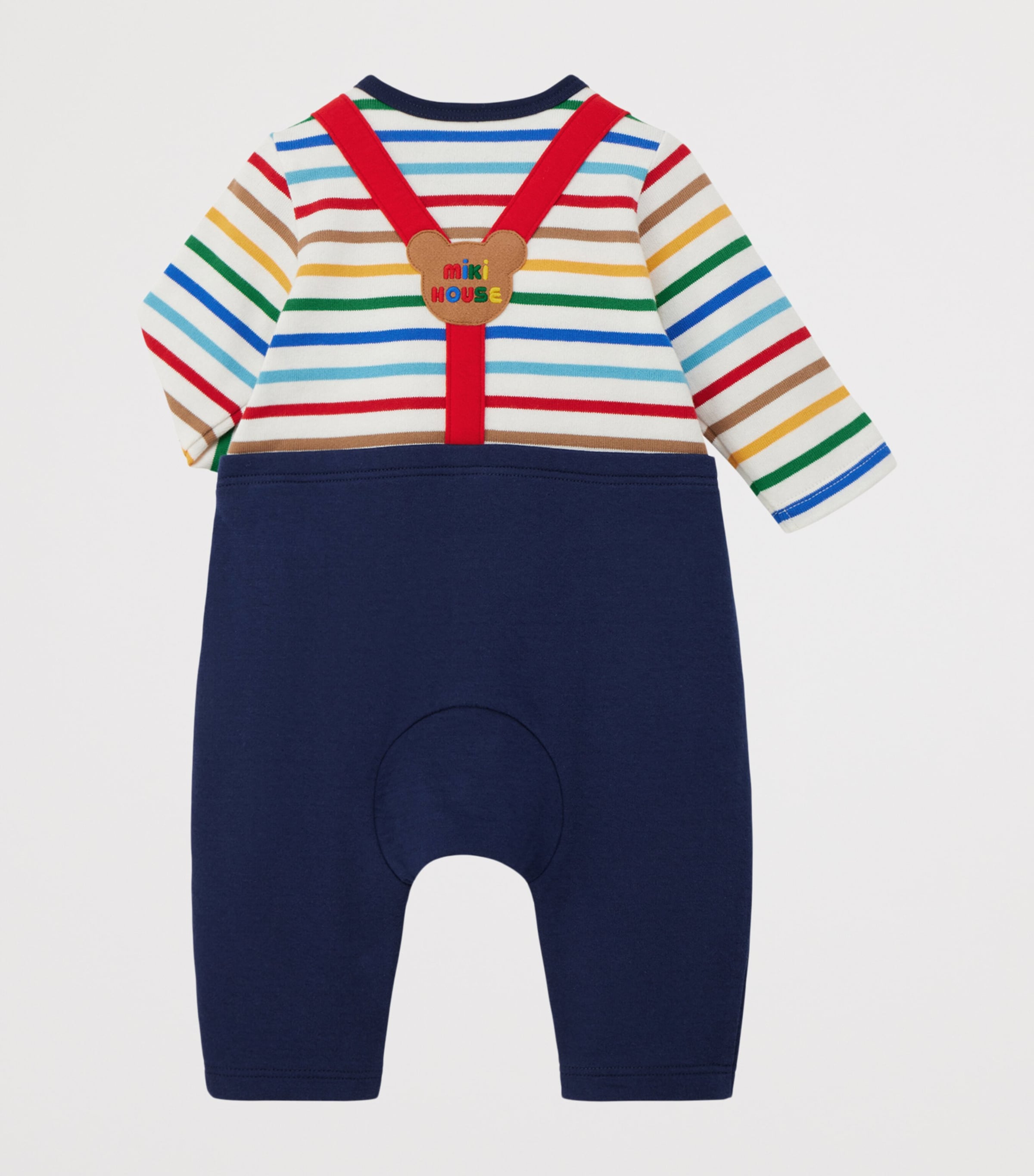 Cotton Stripe Playsuit (6-24 Months) 3 Image 4