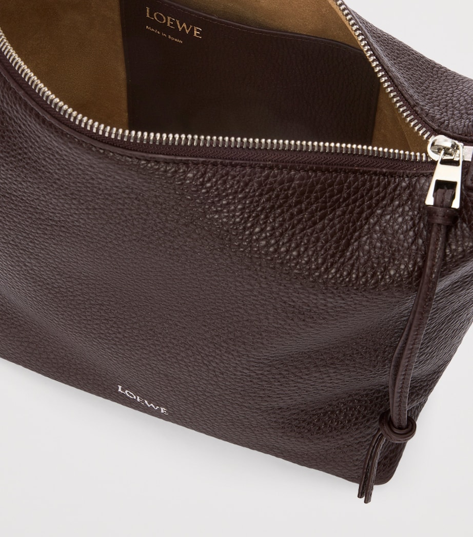 Small Leather Cubi Cross-Body Bag OXBLOOD Image 5