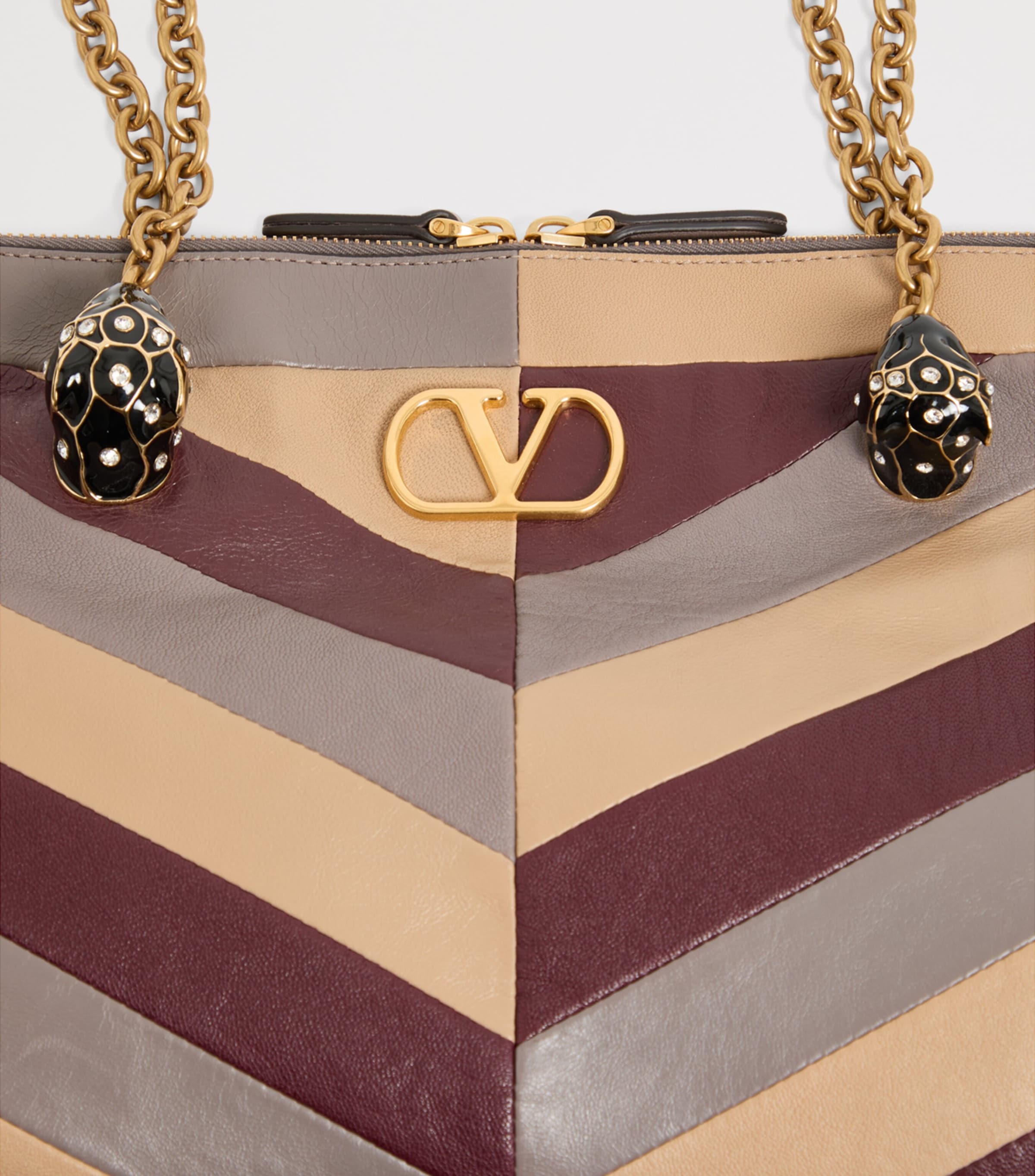 Valentino Garavani Medium Lambskin Panthea Shoulder Bag Image 6