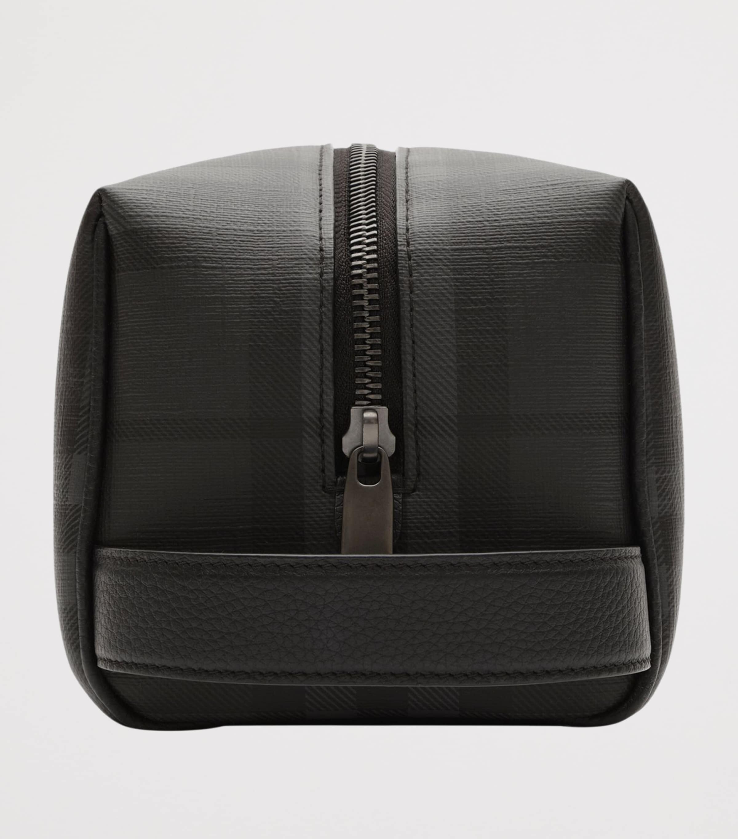 Burberry City Check Zip Pouch Iron Image 4