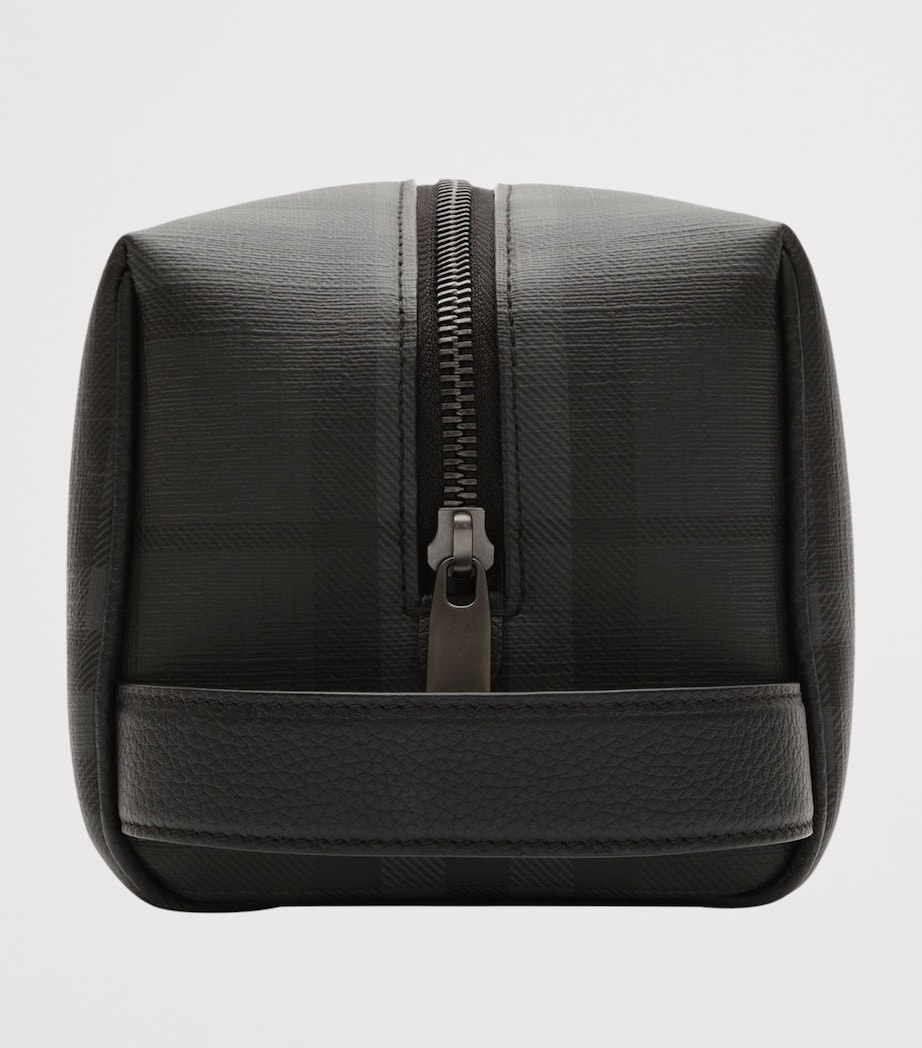 Burberry City Check Zip Pouch Iron Image 4