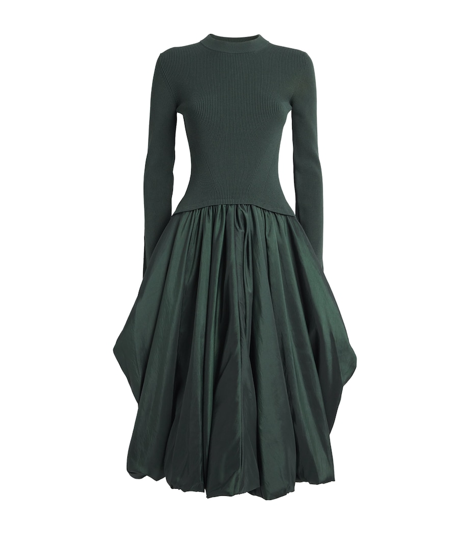 Knitted Kenlie Midi Dress CYPRESS Image 1