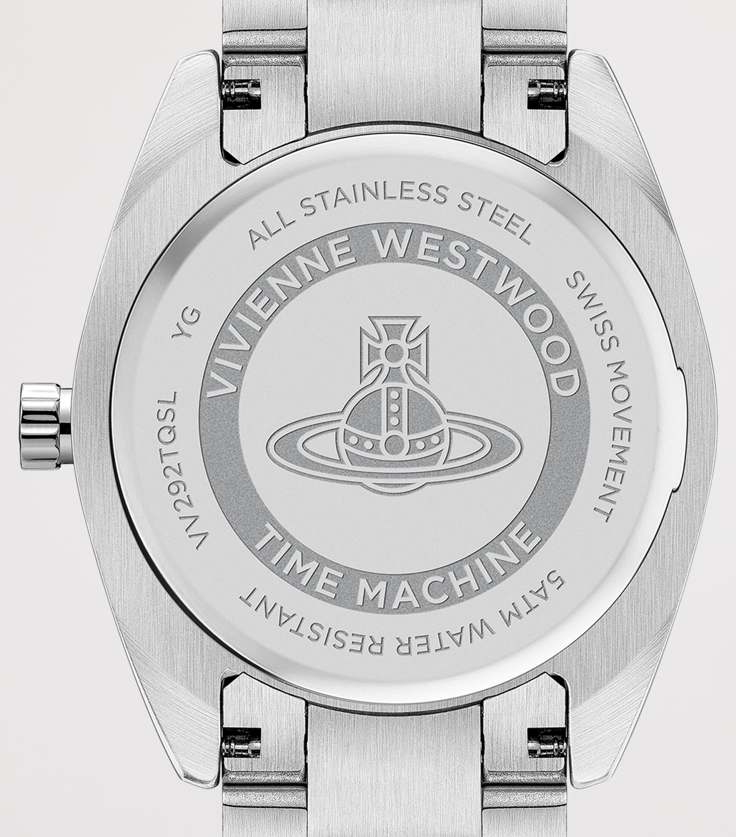 Vivienne Westwood Stainless Steel Fenchurch Watch 28mm Blu Gld Image 4