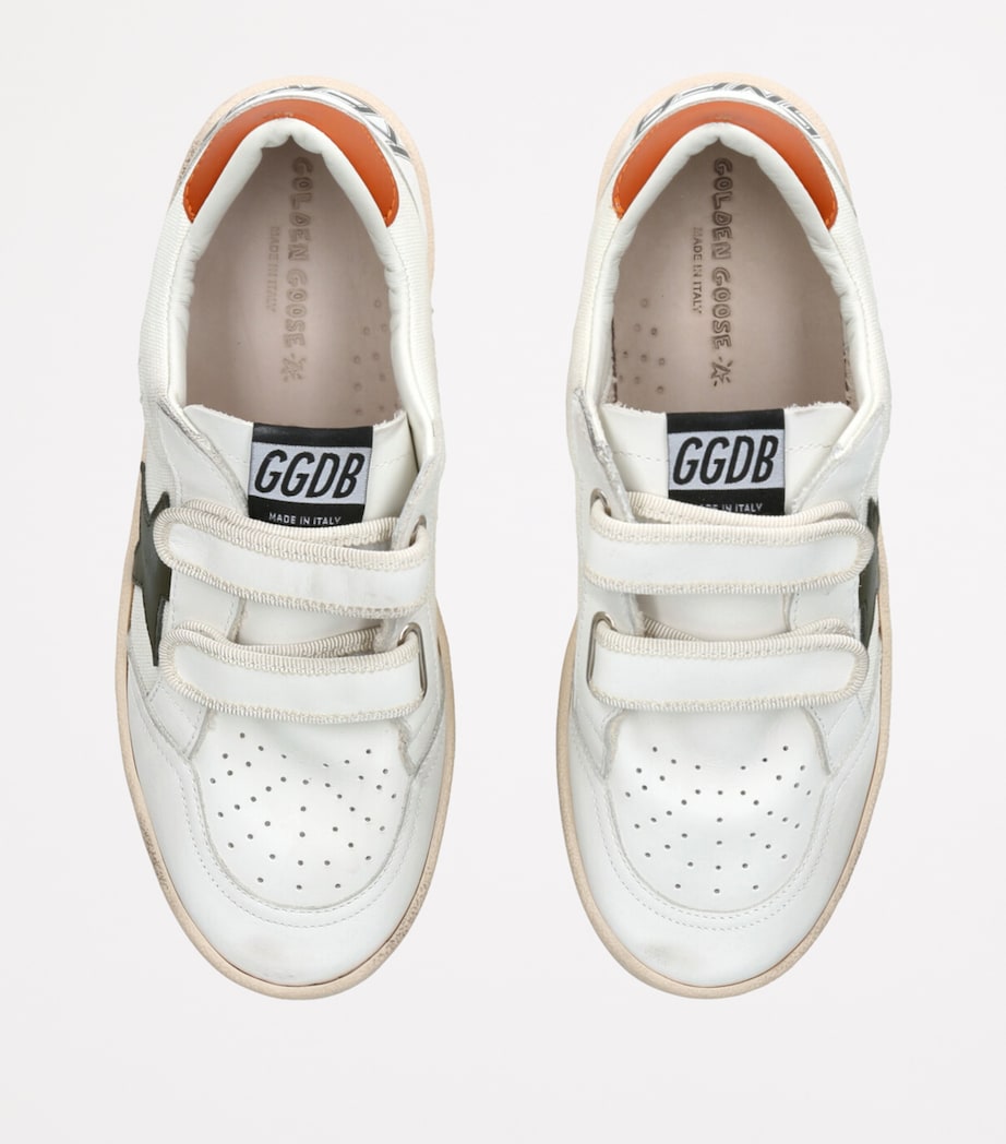 Leather Ball Star Sneakers WHITE/COMB Image 4