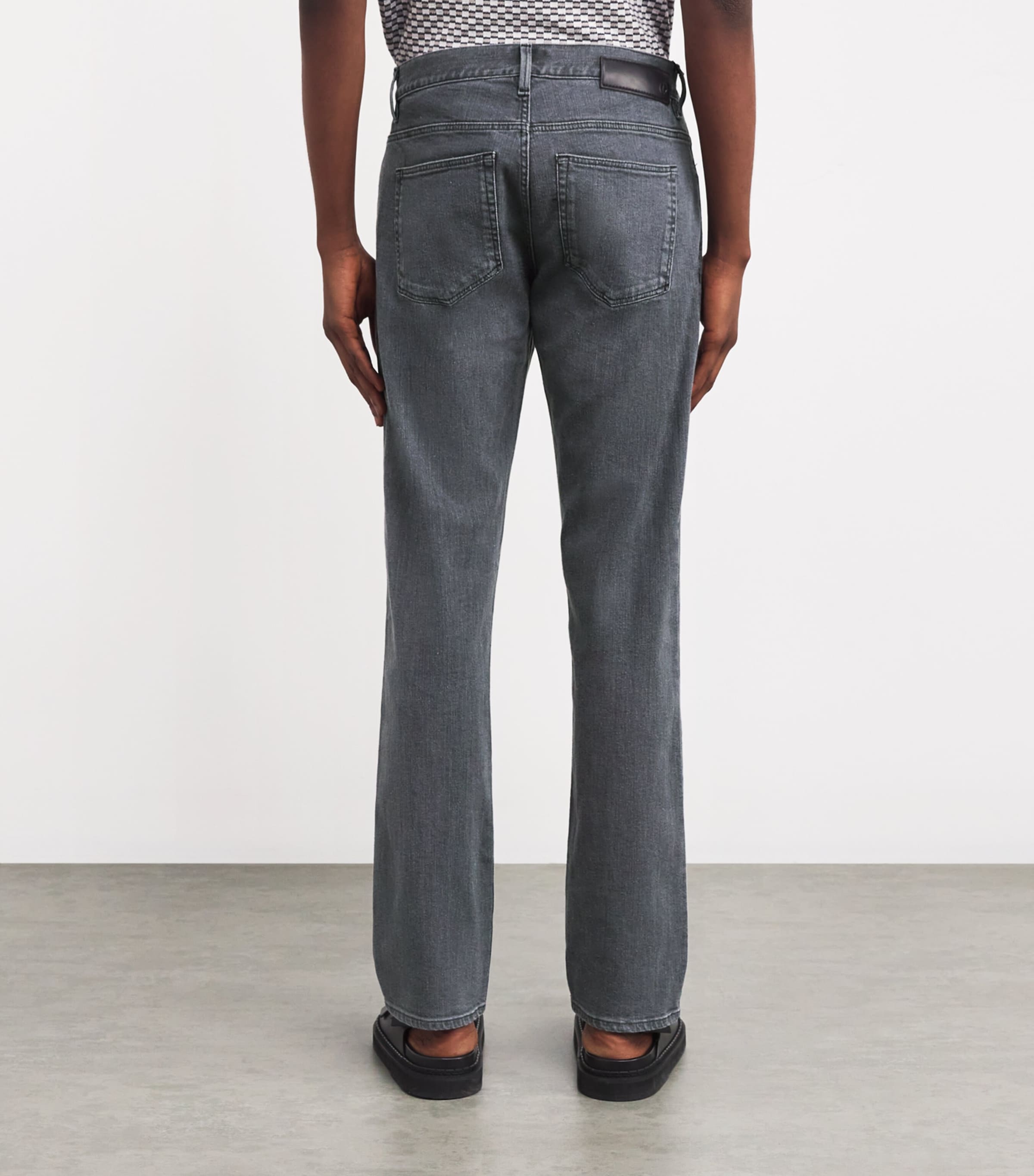 Stretch-Cotton Straight Jeans M8001 Image 4