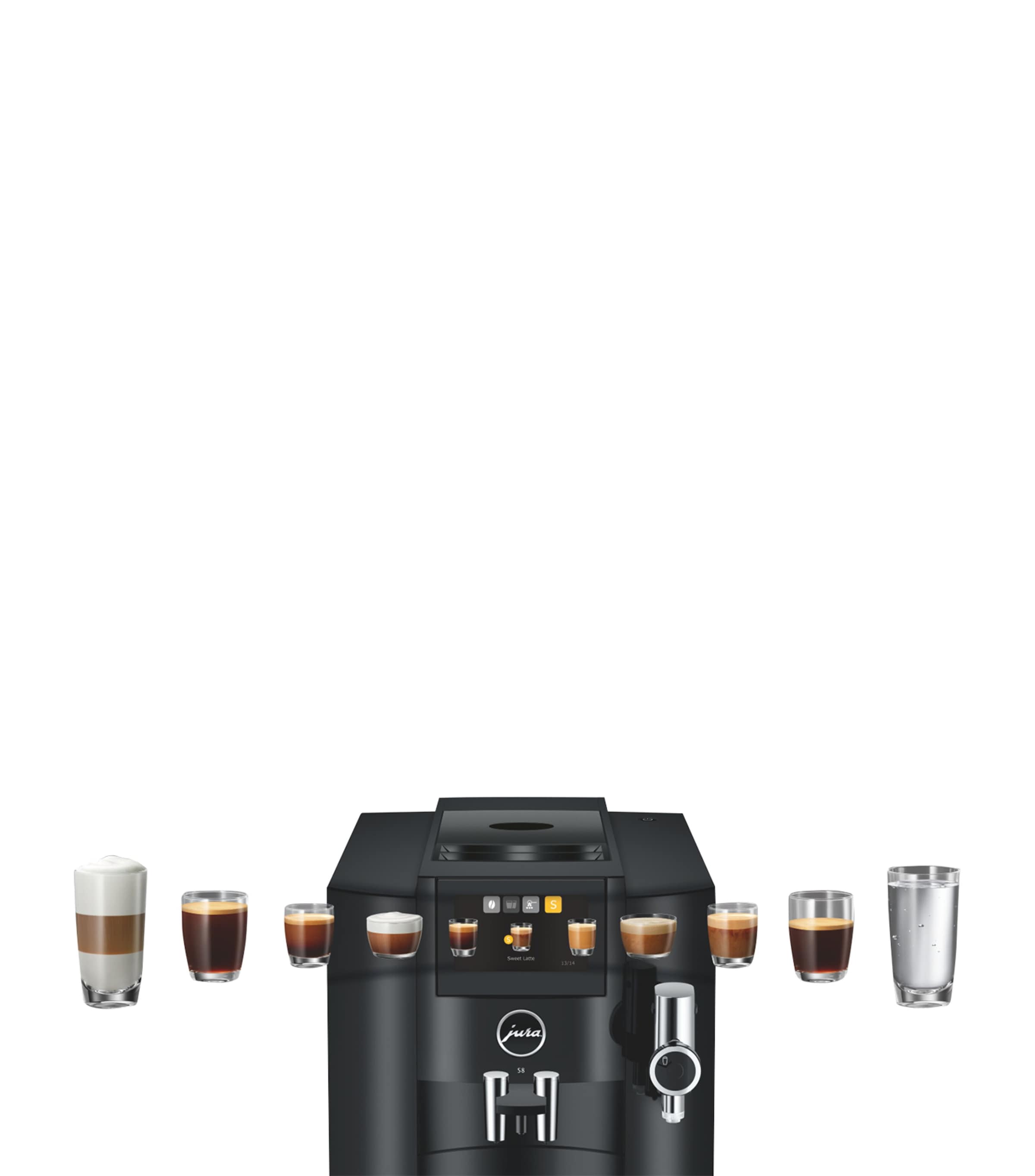 Jura S8 Coffee Machine Black Image 11