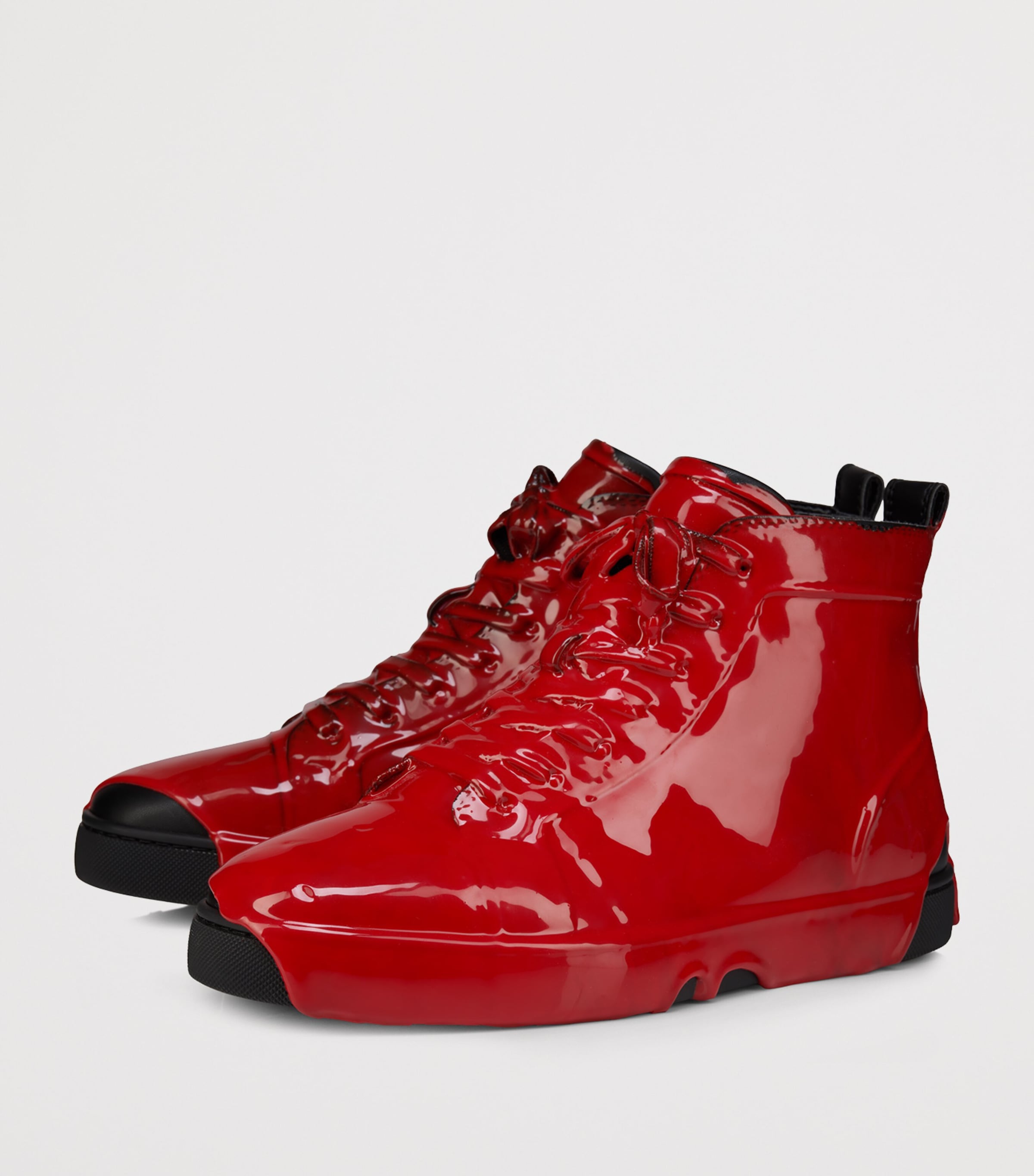 Christian Louboutin Molten Louis High-Top Sneakers Image 2