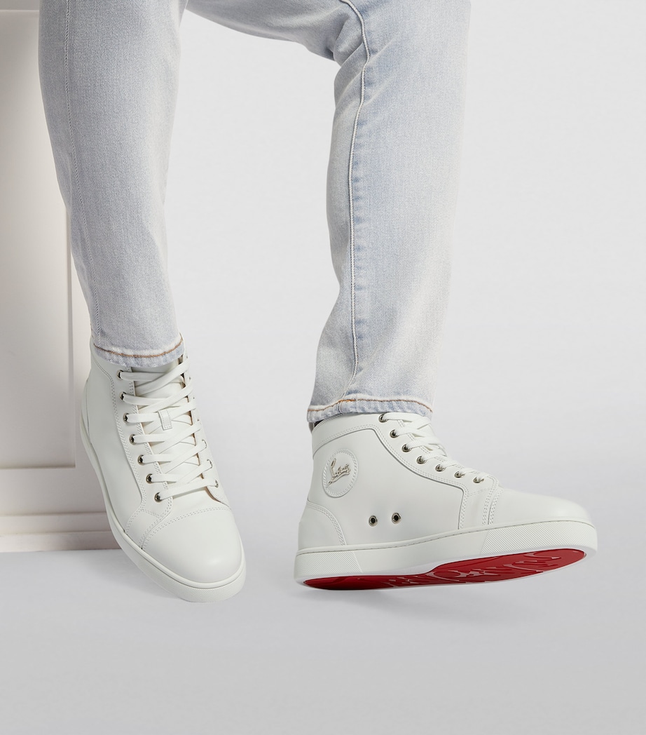 Louis Leather High-Top Sneakers WH01 Image 3