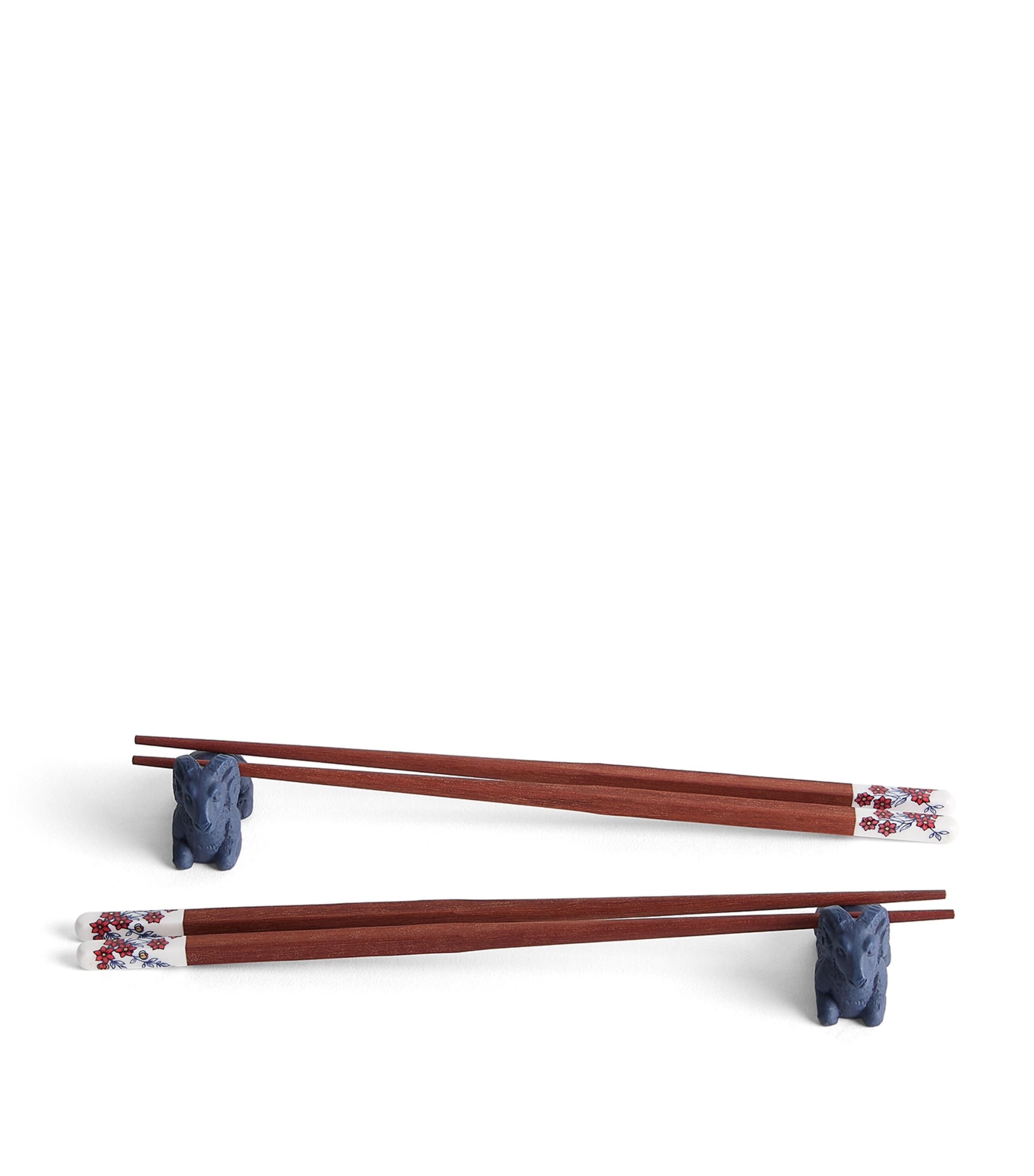 Wedgwood Year of the Ram Chopstick Pairs & Rests (Set of 2)