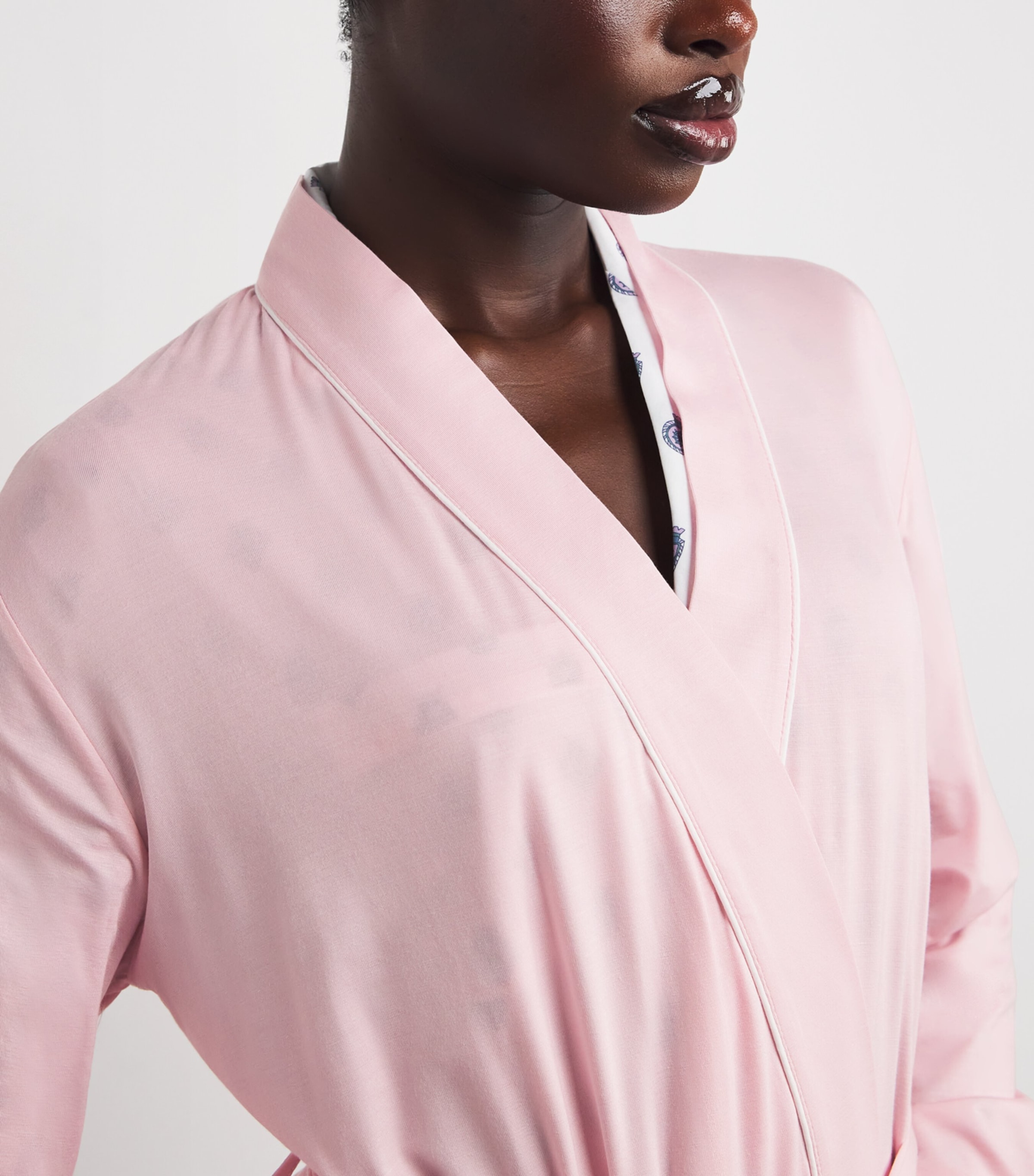 Lara Short Robe 1 PINK Image 4