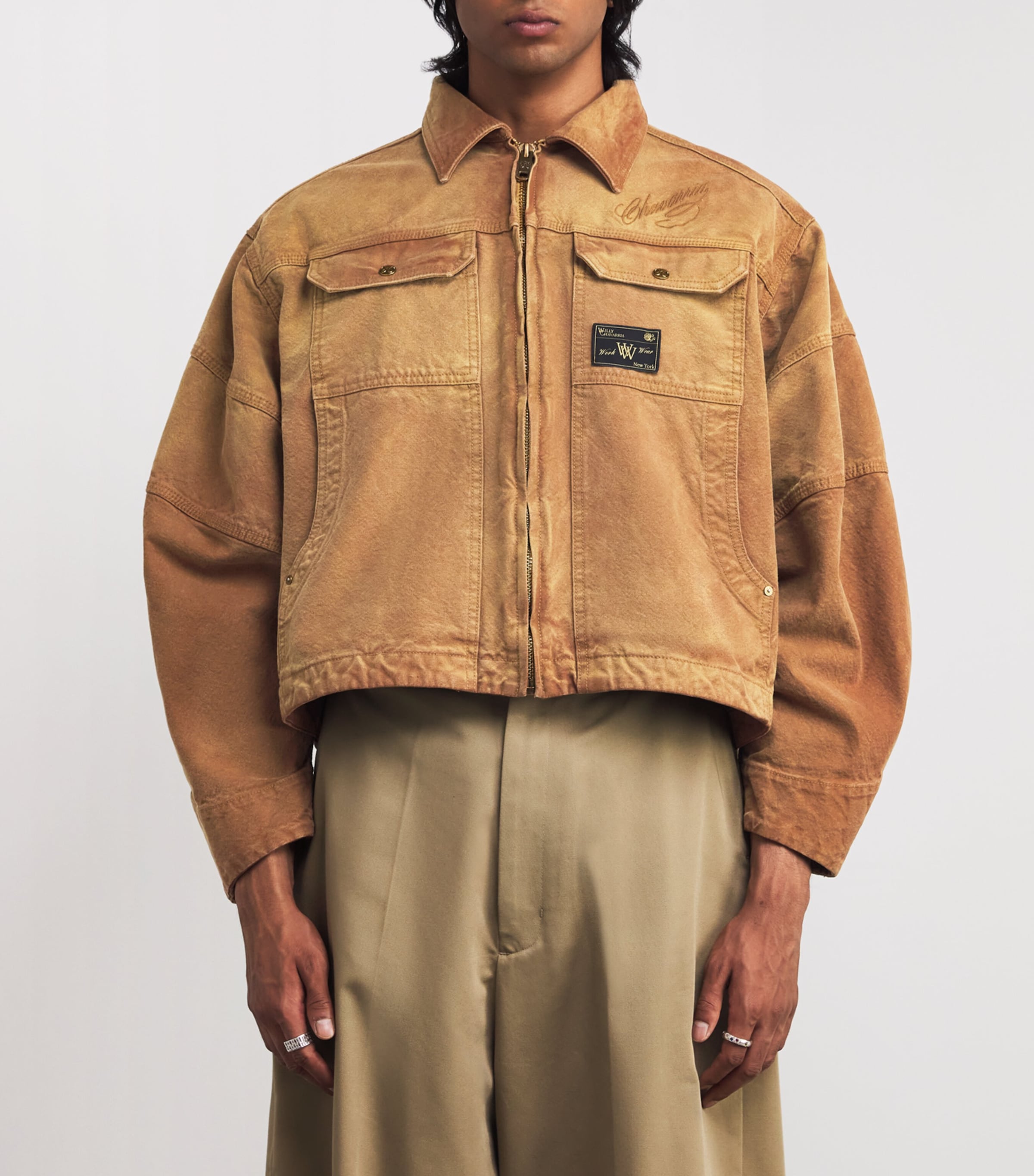 Willy Chavarria Cotton Canvas Stockton Jacket | Harrods US