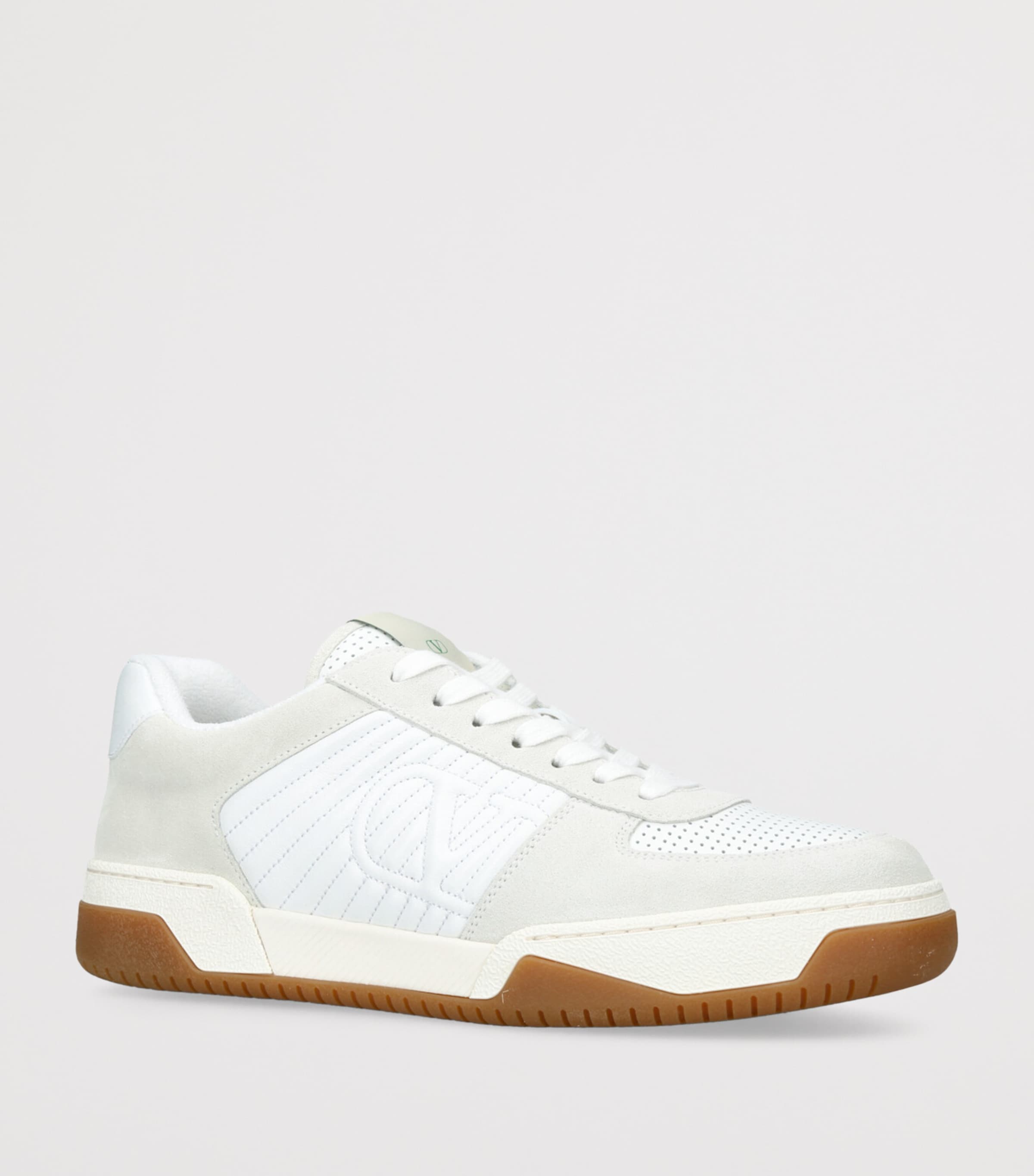 VALENTINO ホワイトスニーカー One Stud Xl Nappa Leather Low-top Sneaker for Man in White