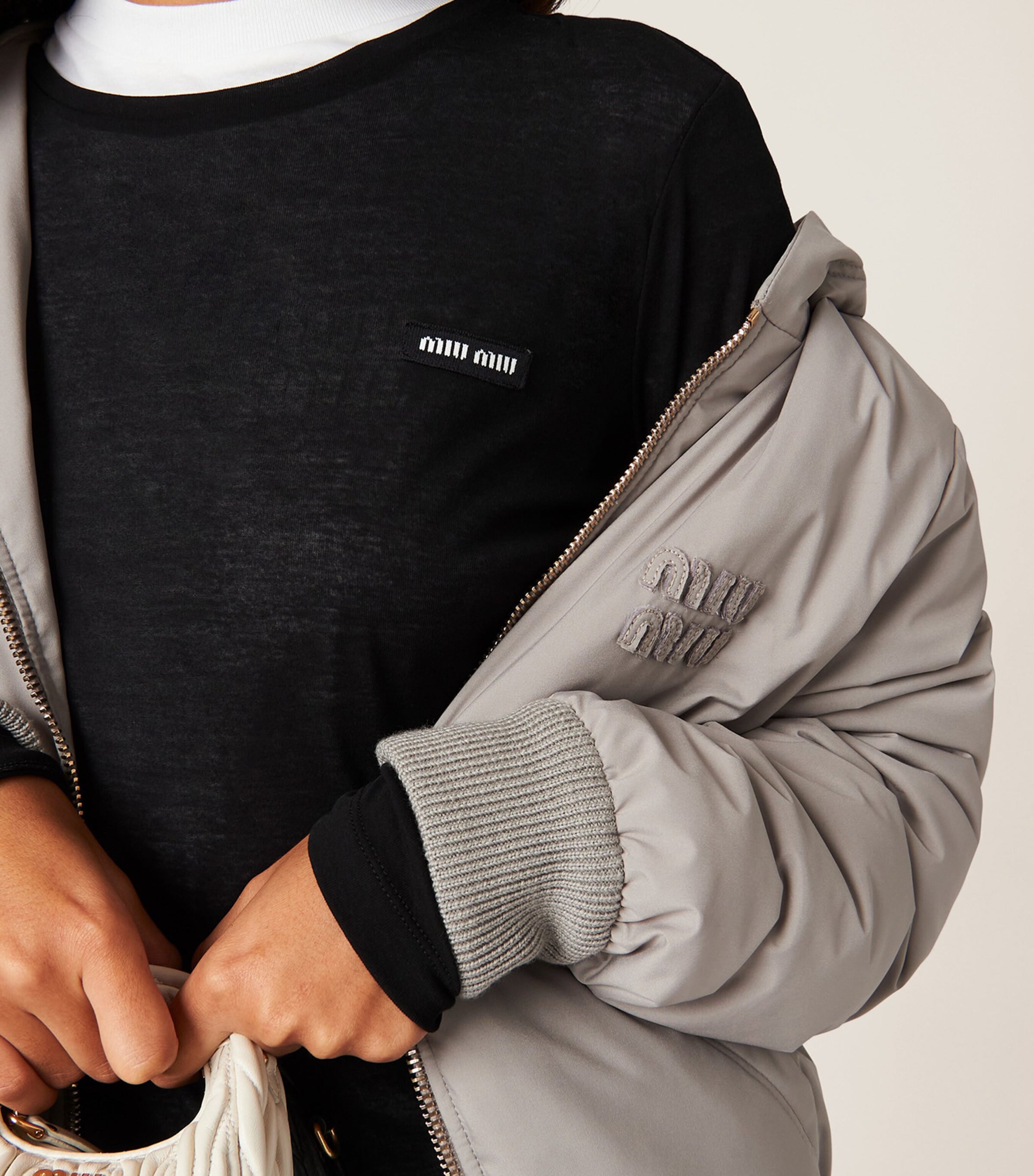 Cotton Logo Mini Dress F0002 Image 5