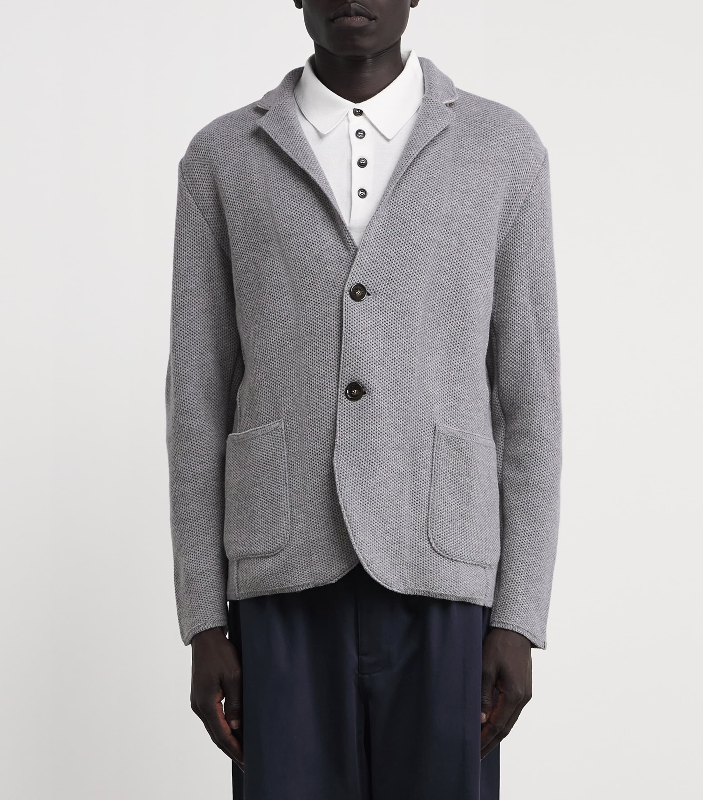 Wool Blazer 931MEDIUM GREY Image 3