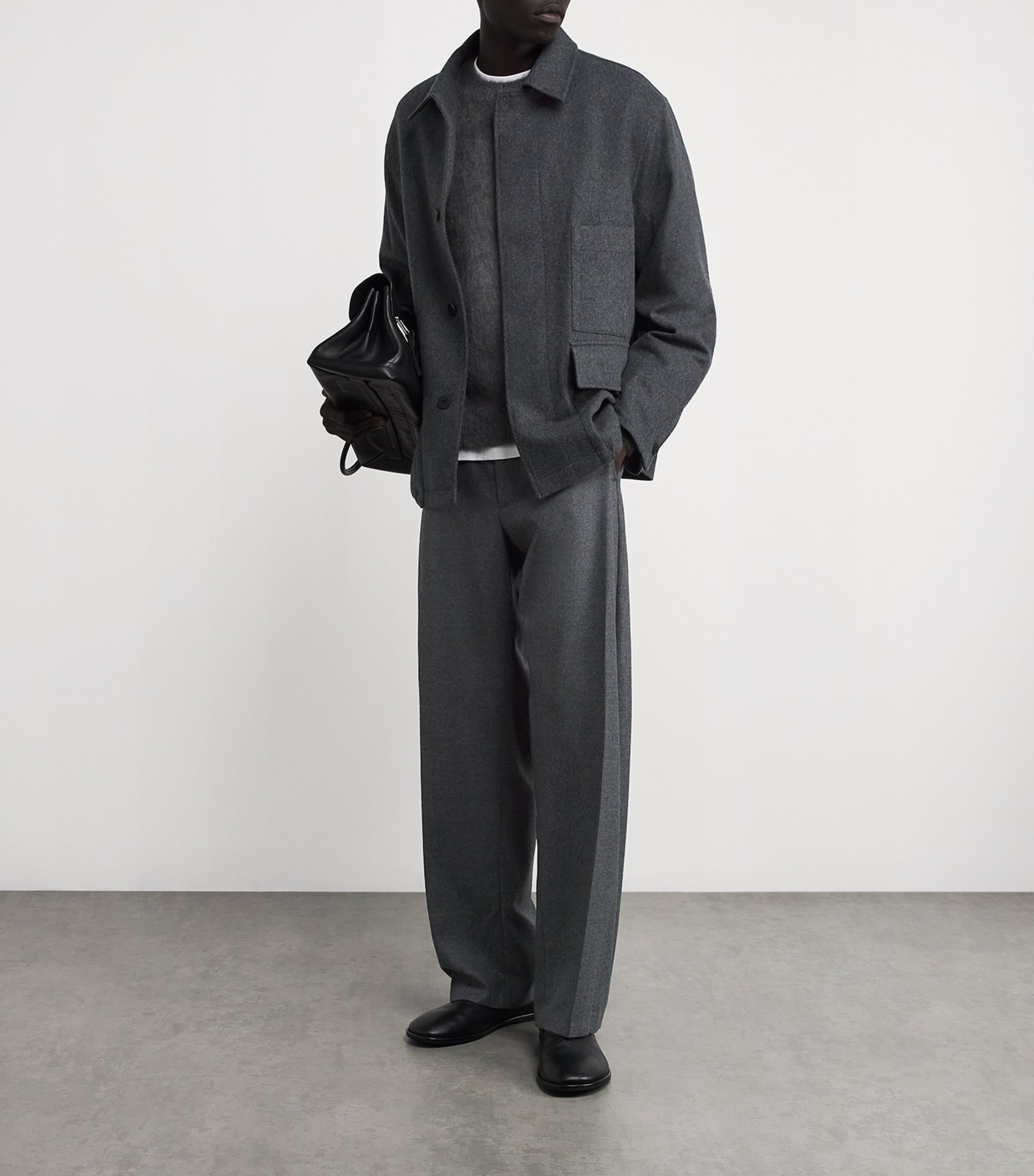 Wool Field Jacket GRAY Image 2