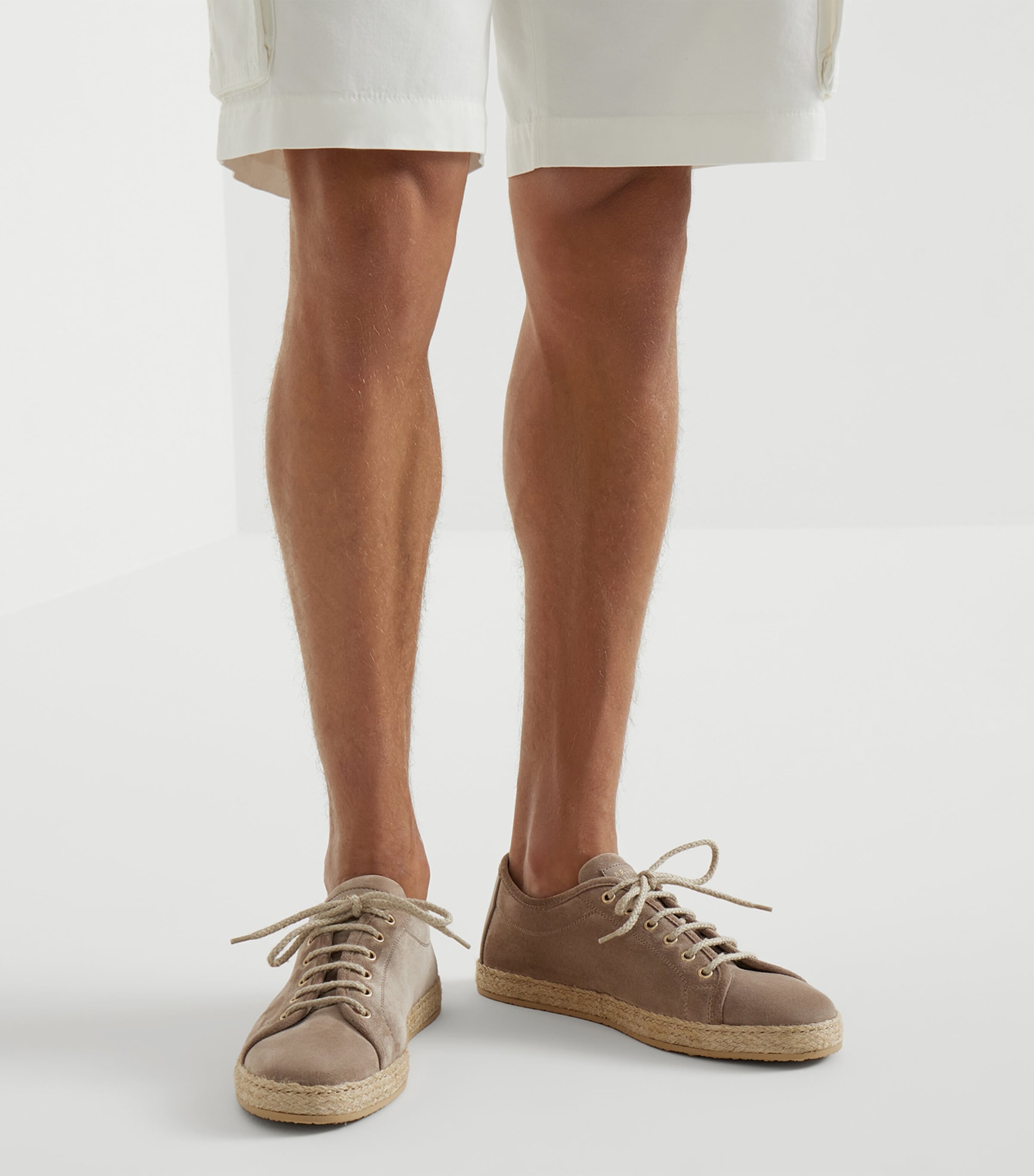 Brunello Cucinelli Reversed Calfskin Sneakers Image 4