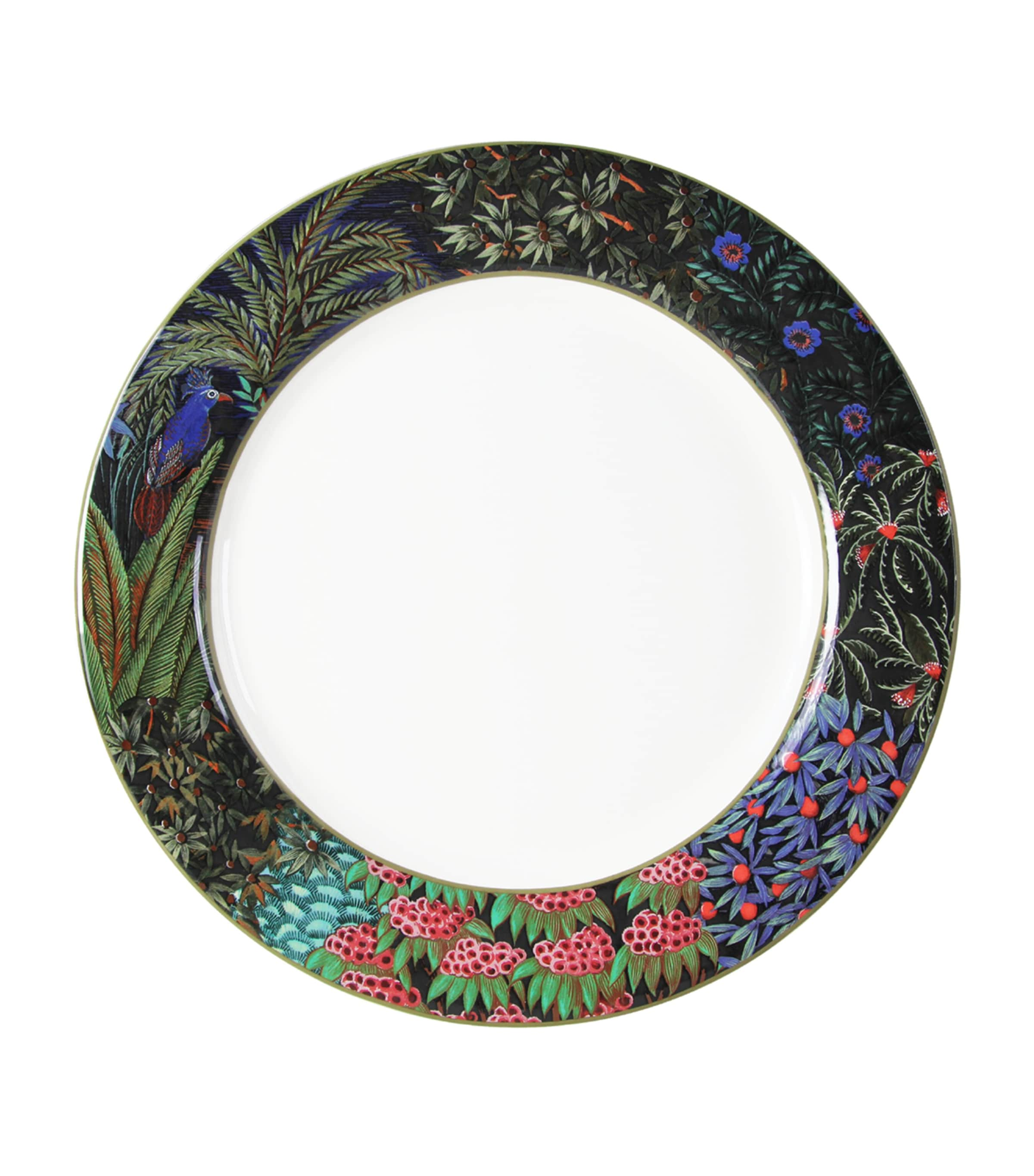 Gien Set Of 4 Jardin Du Palais Dinner Plates