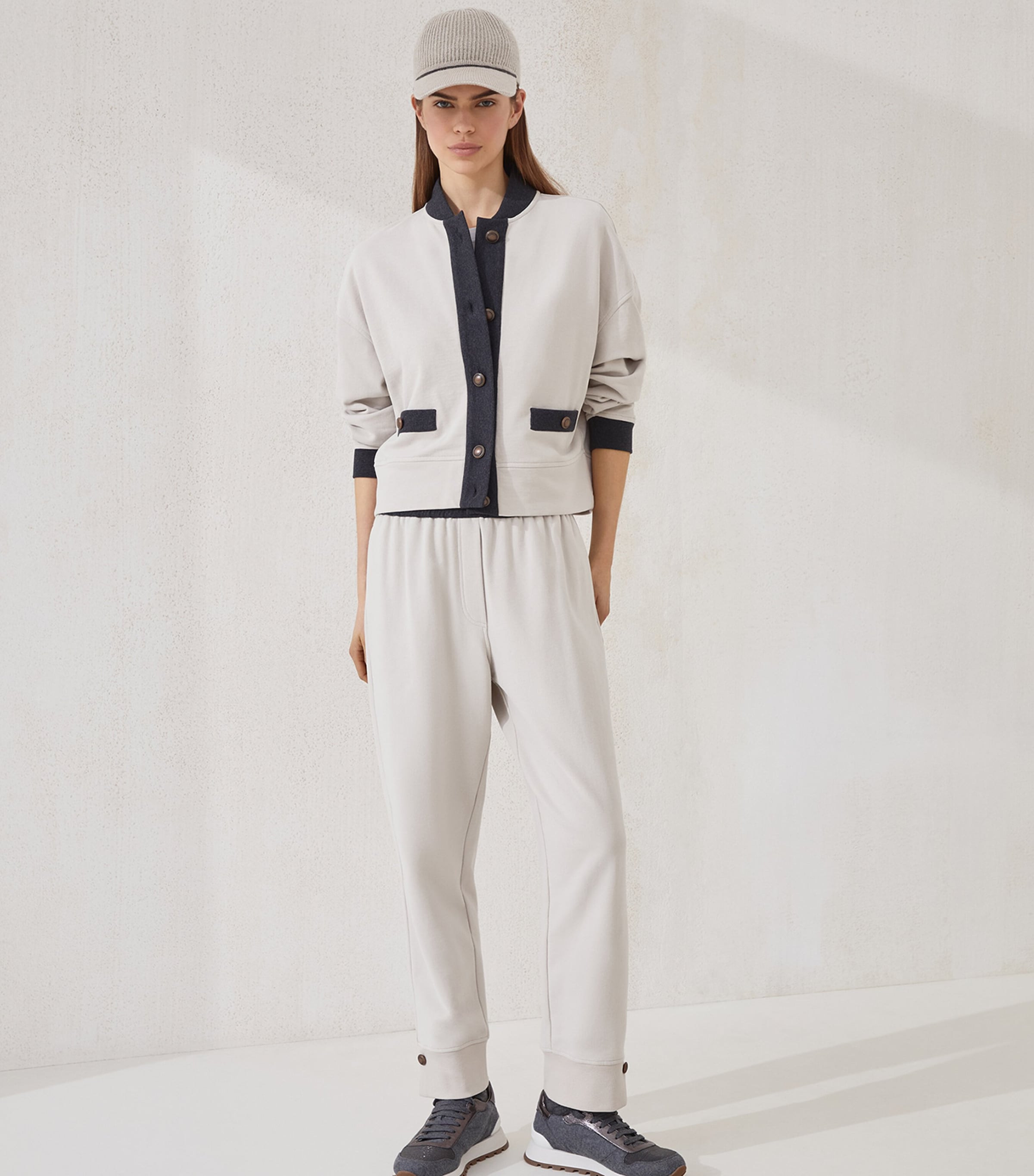 Cotton Terry Cardigan CRY36 Image 4